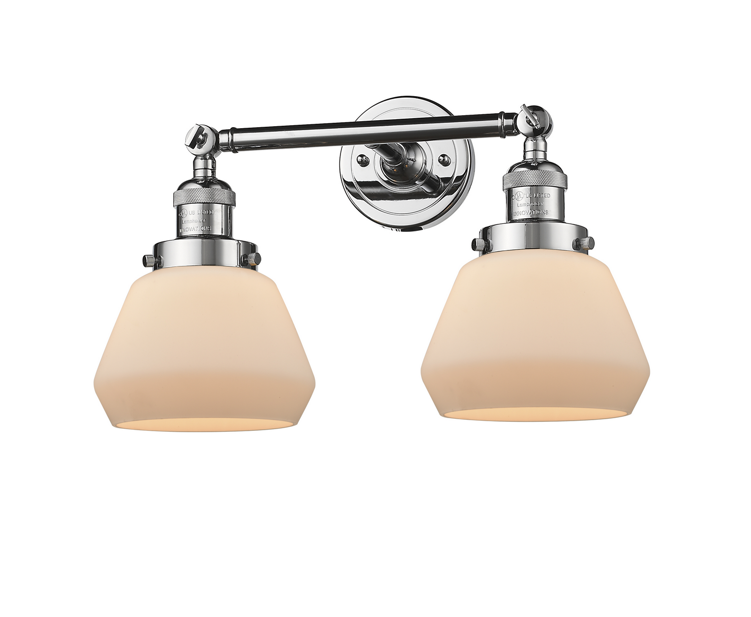 LED Bath Vanity by Innovations - Franklin Restoration Collection, Polished Chrome Finish - 208-PC-G171-LED
