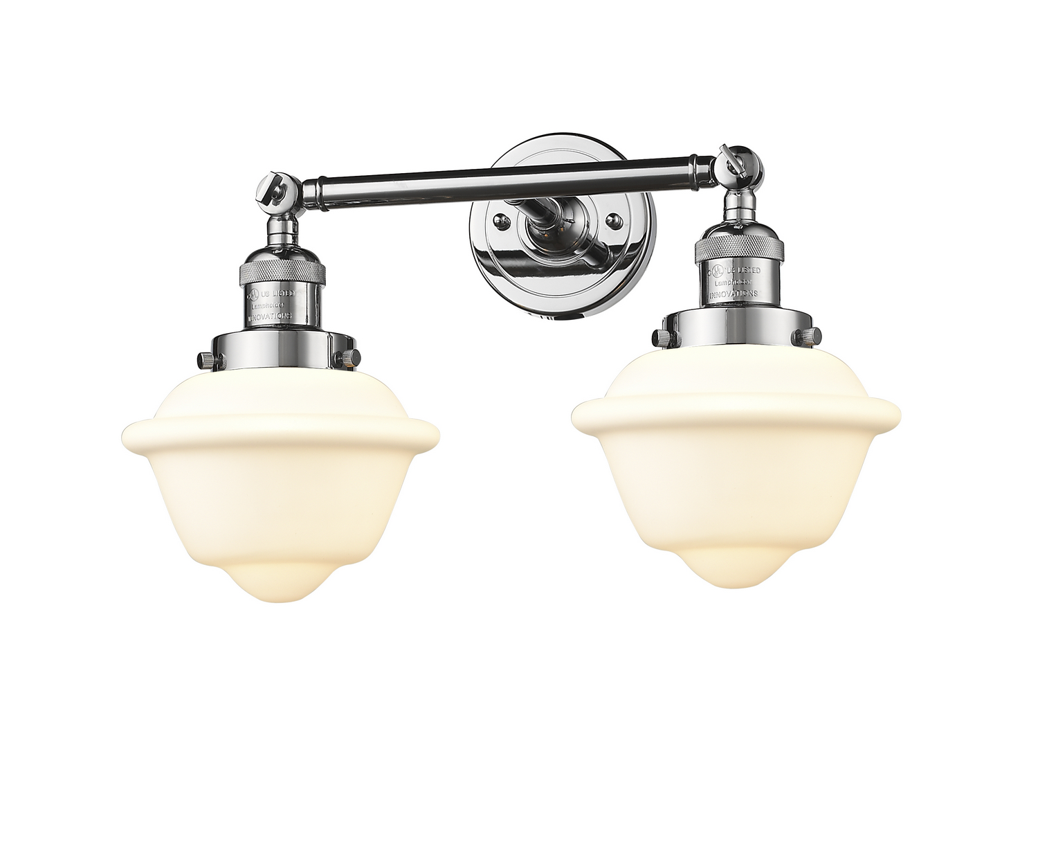 LED Bath Vanity by Innovations - Franklin Restoration Collection, Polished Chrome Finish - 208-PC-G531-LED