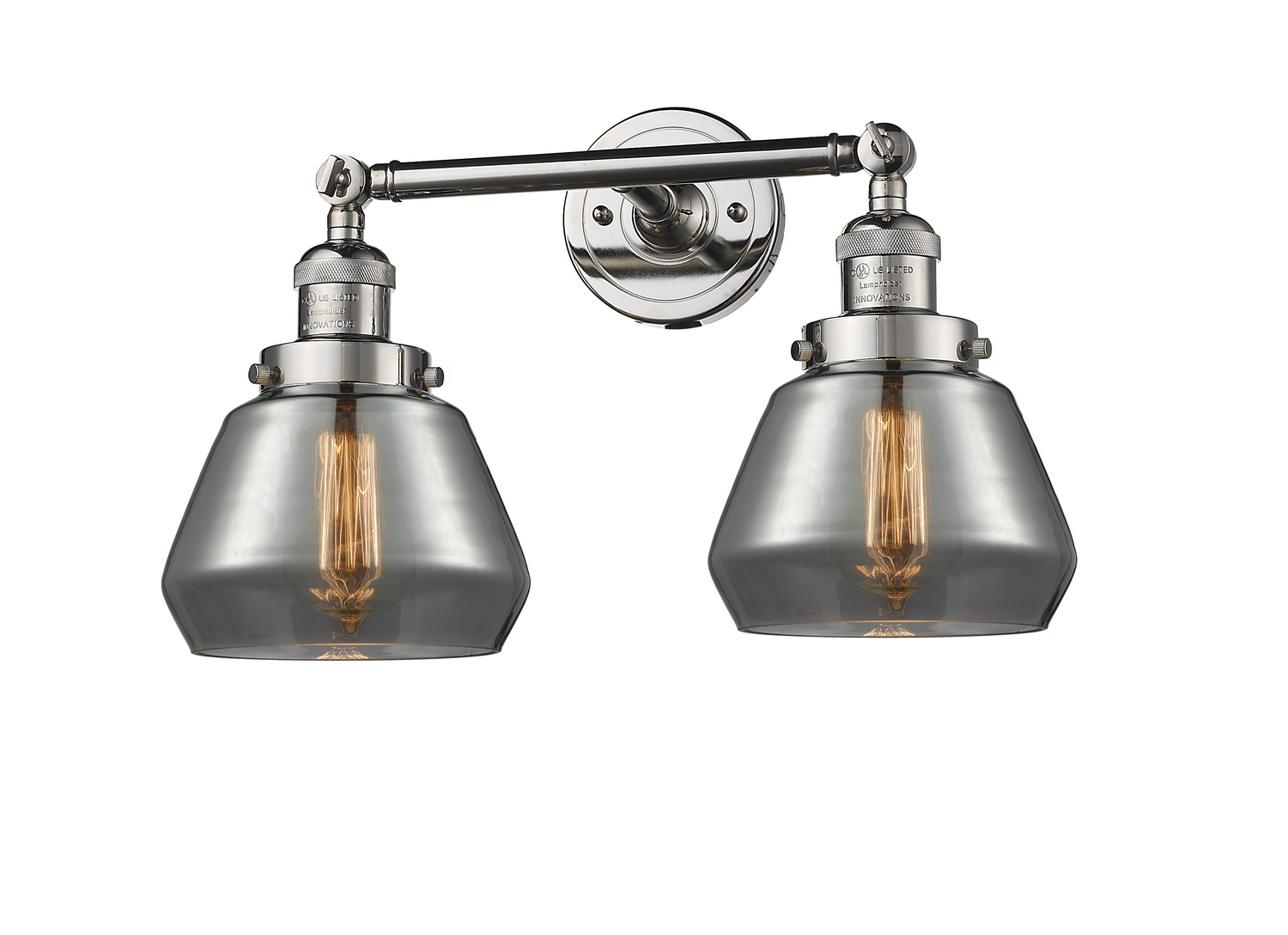 LED Bath Vanity by Innovations - Franklin Restoration Collection, Polished Nickel Finish - 208-PN-G173-LED