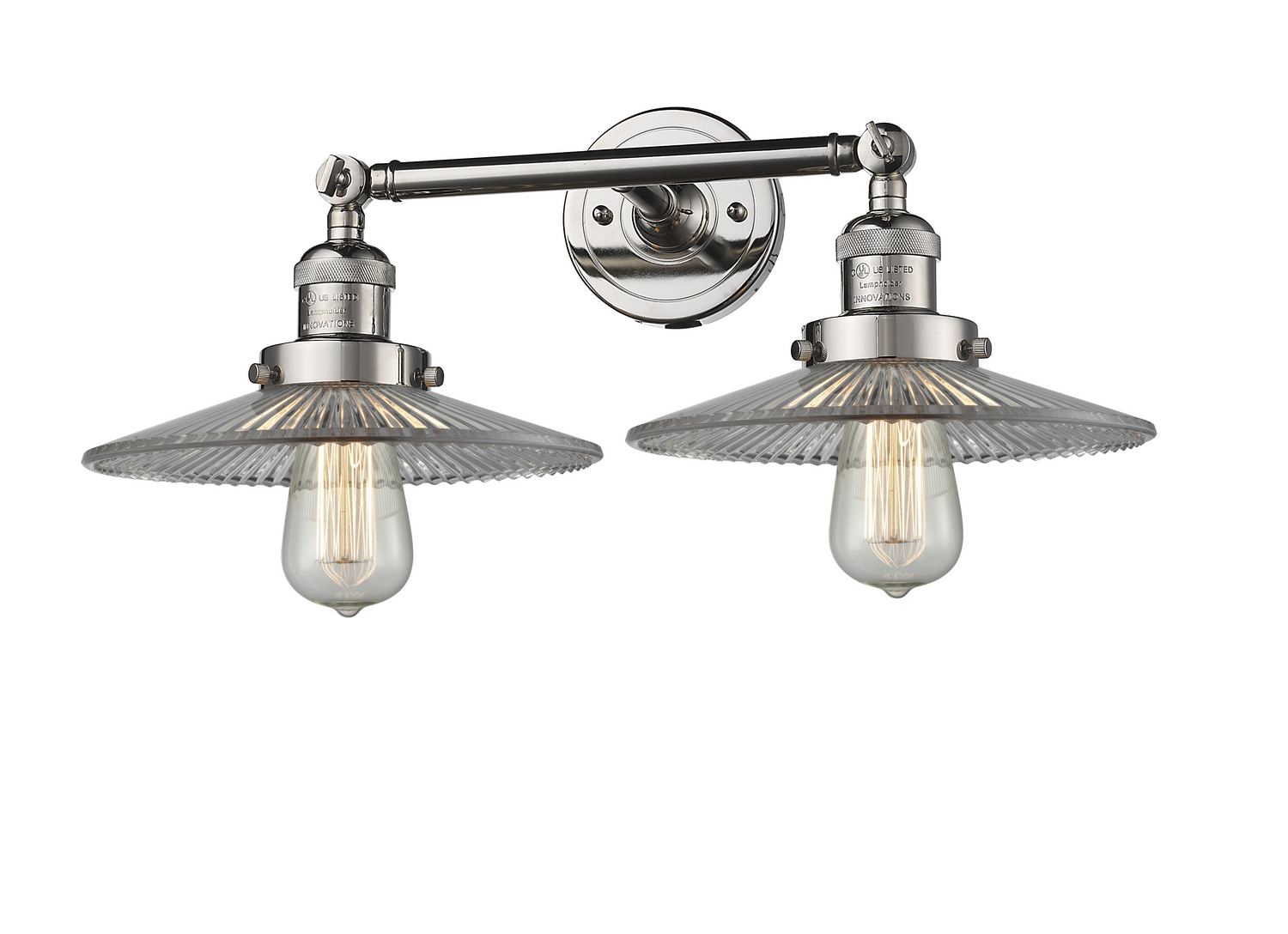 LED Bath Vanity by Innovations - Franklin Restoration Collection, Polished Nickel Finish - 208-PN-G2-LED