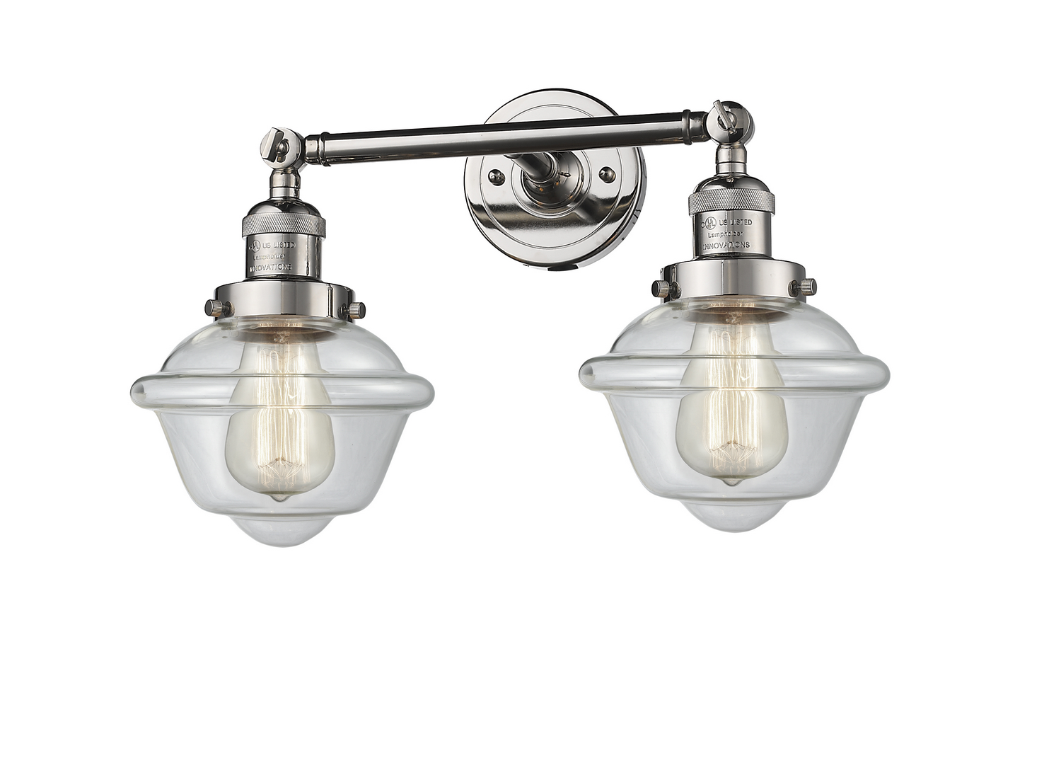 LED Bath Vanity by Innovations - Franklin Restoration Collection, Polished Nickel Finish - 208-PN-G532-LED