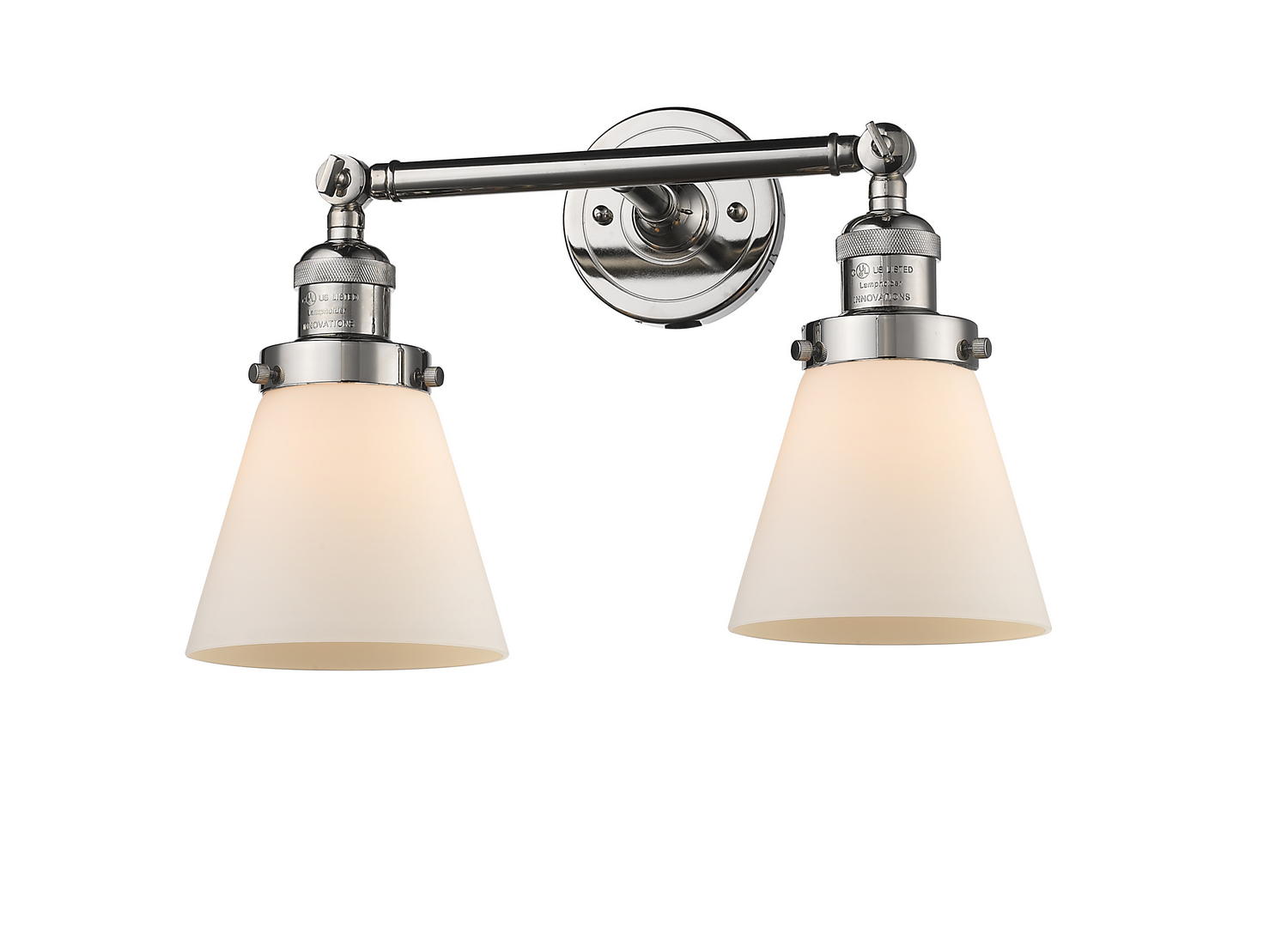LED Bath Vanity by Innovations - Franklin Restoration Collection, Polished Nickel Finish - 208-PN-G61-LED