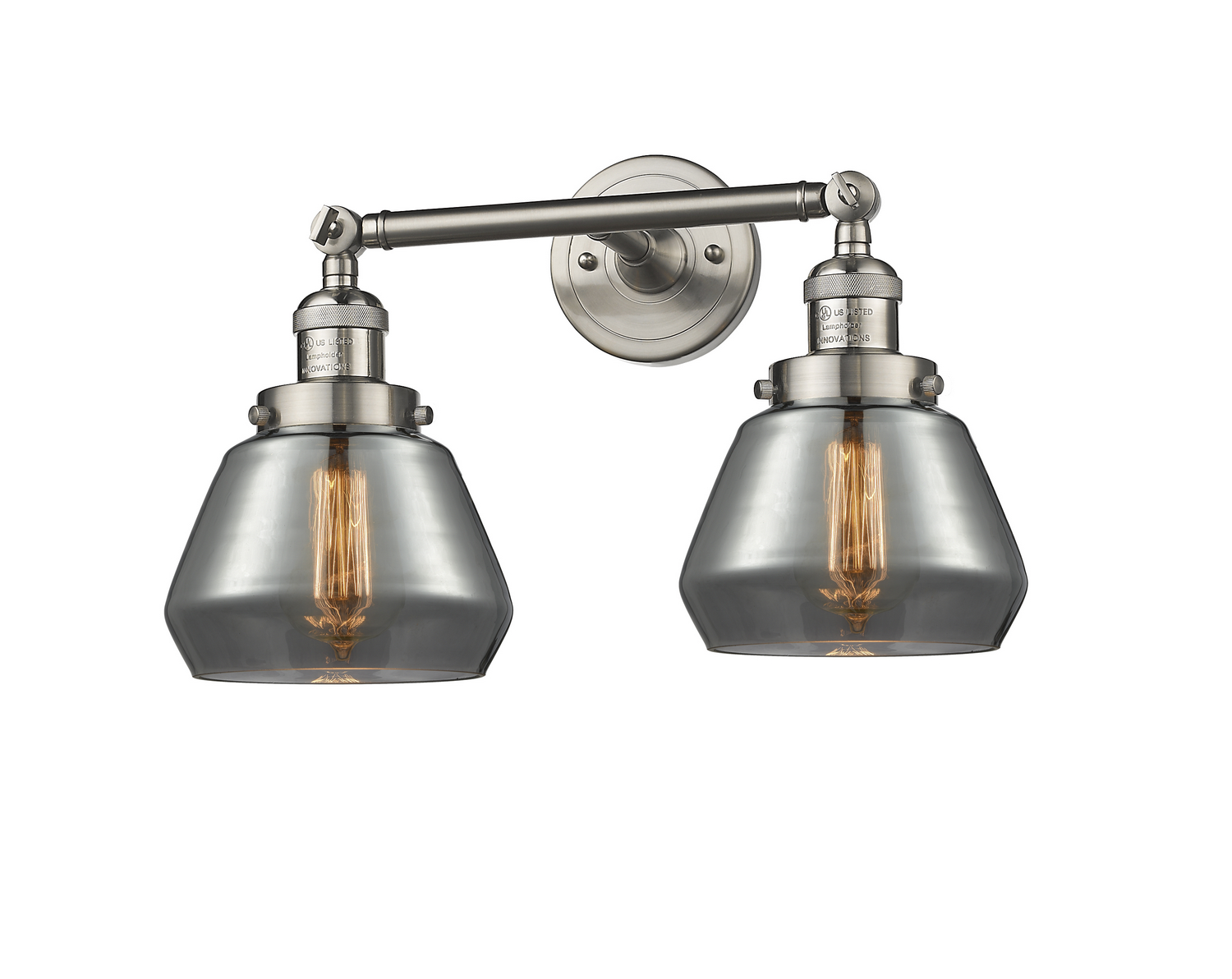 LED Bath Vanity by Innovations - Franklin Restoration Collection, Brushed Satin Nickel Finish - 208-SN-G173-LED