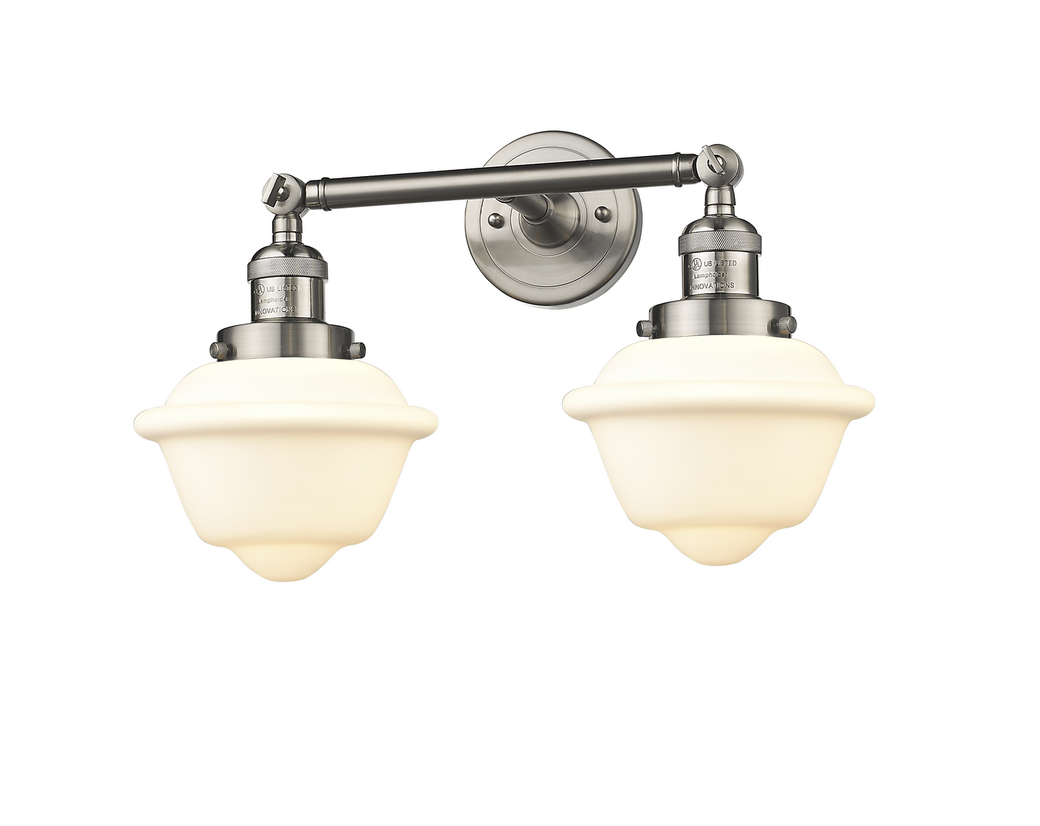 LED Bath Vanity by Innovations - Franklin Restoration Collection, Brushed Satin Nickel Finish - 208-SN-G531-LED
