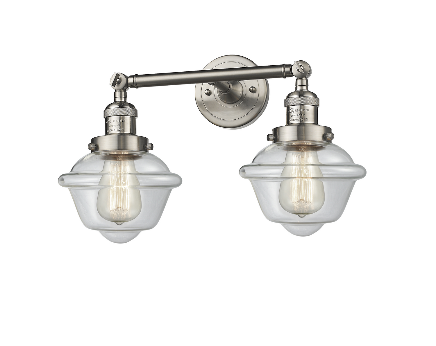 LED Bath Vanity by Innovations - Franklin Restoration Collection, Brushed Satin Nickel Finish - 208-SN-G532-LED