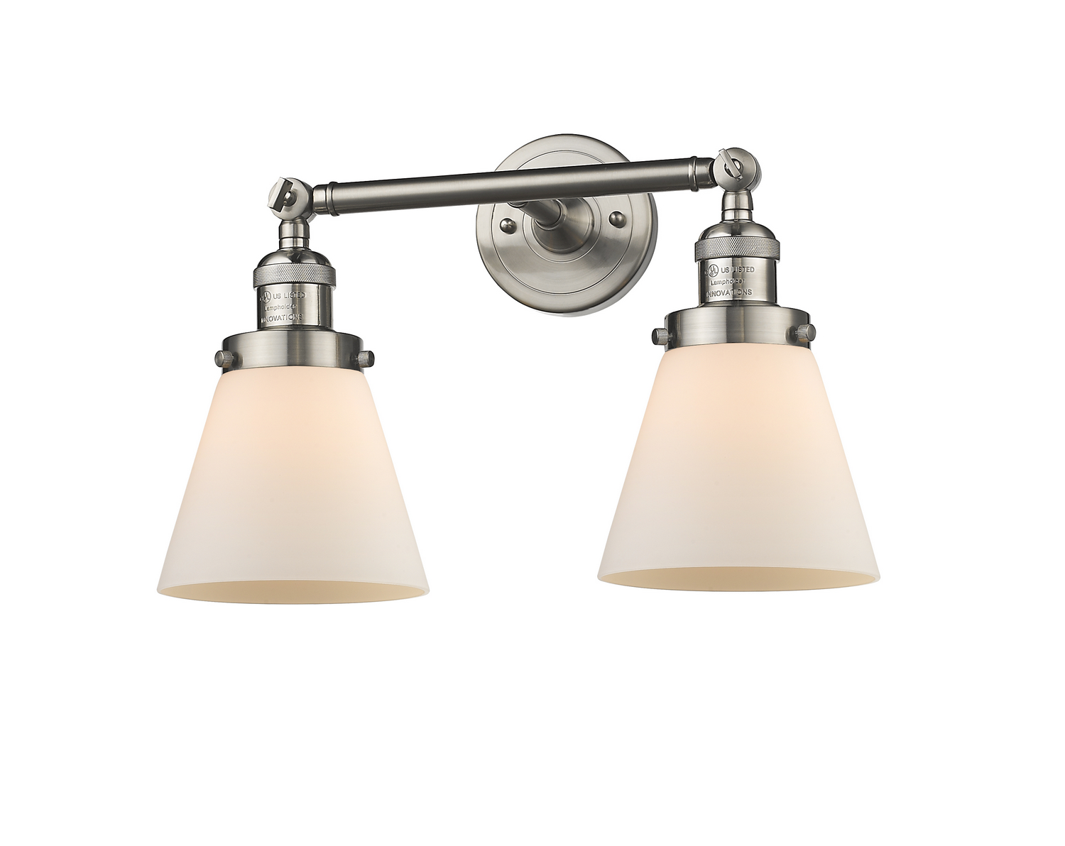 LED Bath Vanity by Innovations - Franklin Restoration Collection, Brushed Satin Nickel Finish - 208-SN-G61-LED