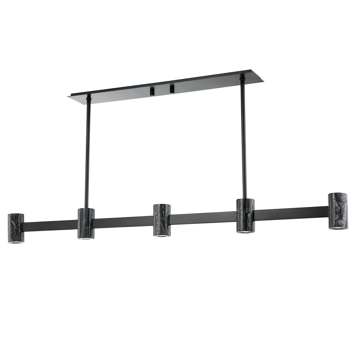 Hudson Valley Predock LED Island Pendant in Black Brass - 9157-BBR