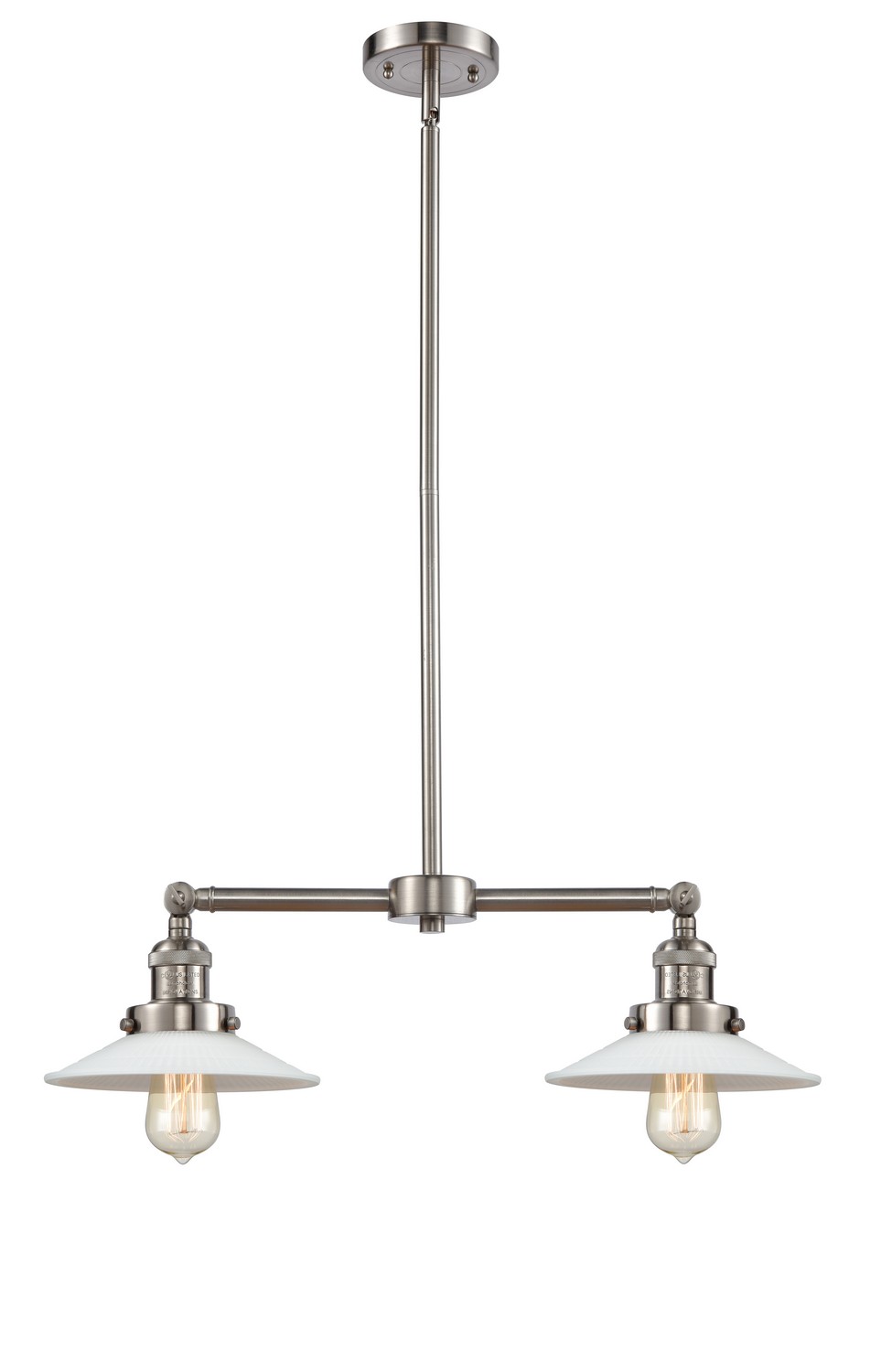 LED Island Pendant by Innovations - Franklin Restoration Collection, Brushed Satin Nickel Finish - 209-SN-G1-LED