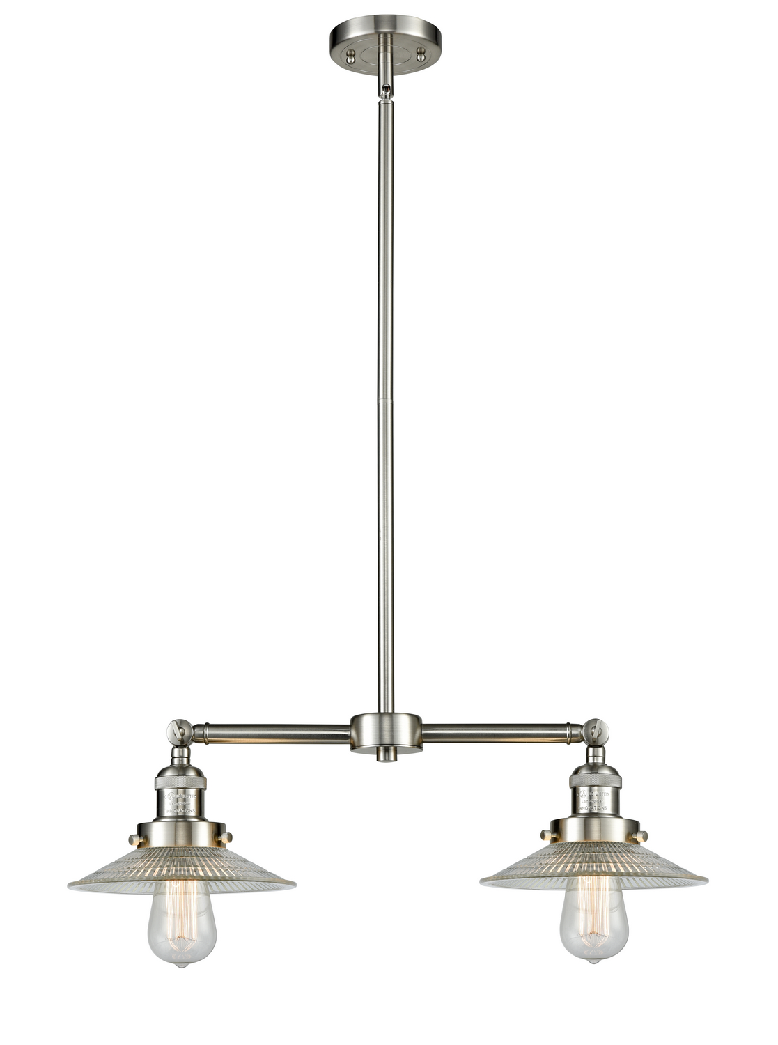 LED Island Pendant by Innovations - Franklin Restoration Collection, Brushed Satin Nickel Finish - 209-SN-G2-LED