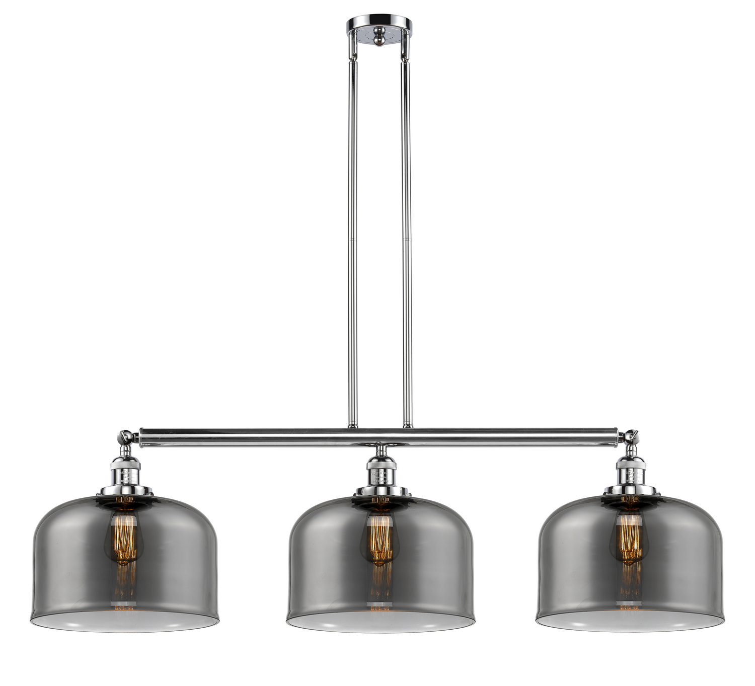 LED Island Pendant by Innovations - Franklin Restoration Collection, Polished Chrome Finish - 213-PC-G73-L-LED