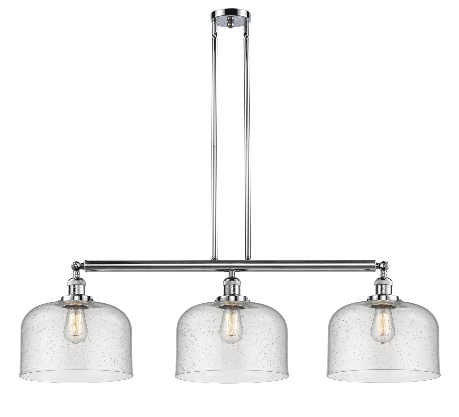 LED Island Pendant by Innovations - Franklin Restoration Collection, Polished Chrome Finish - 213-PC-G74-L-LED