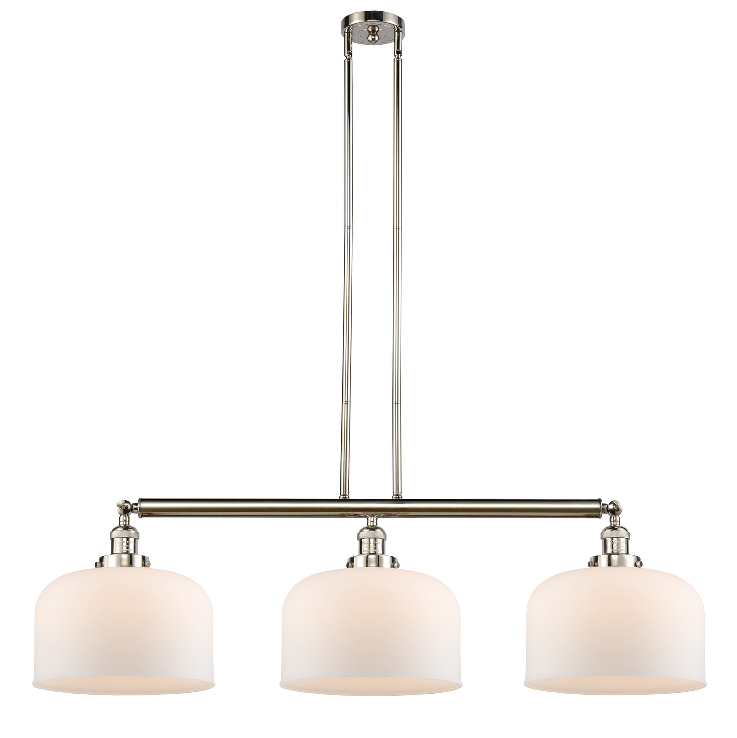 LED Island Pendant by Innovations - Franklin Restoration Collection, Polished Nickel Finish - 213-PN-G71-L-LED