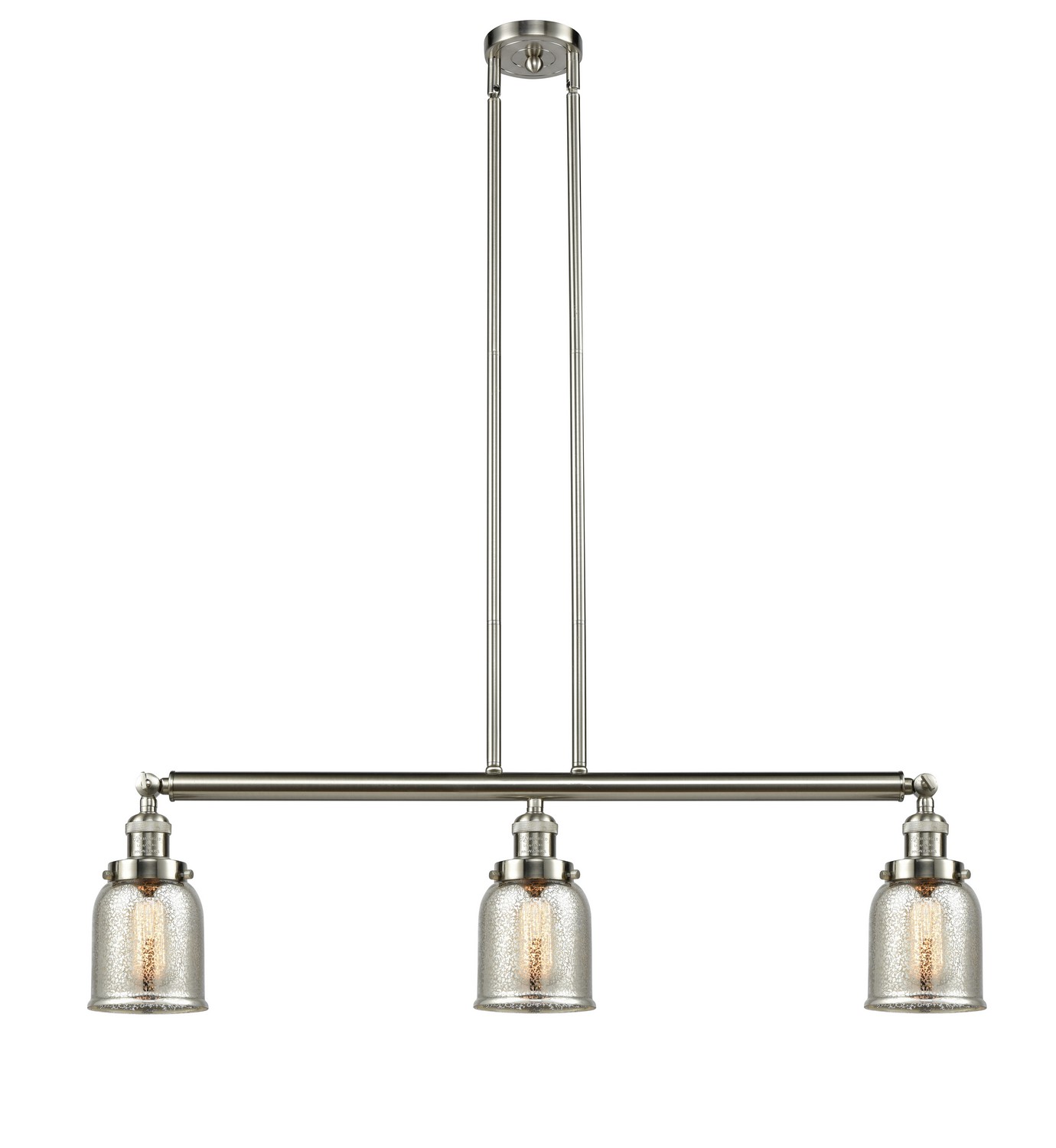 LED Island Pendant by Innovations - Franklin Restoration Collection, Brushed Satin Nickel Finish - 213-SN-G58-LED