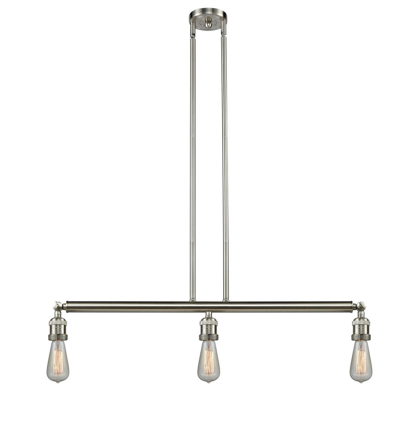 LED Island Pendant by Innovations - Franklin Restoration Collection, Brushed Satin Nickel Finish - 213-SN-LED