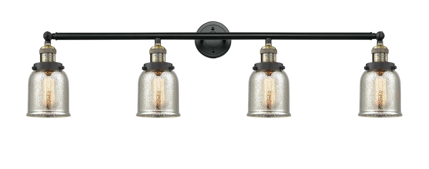 LED Bath Vanity by Innovations - Franklin Restoration Collection, Black Antique Brass Finish - 215-BAB-G58-LED