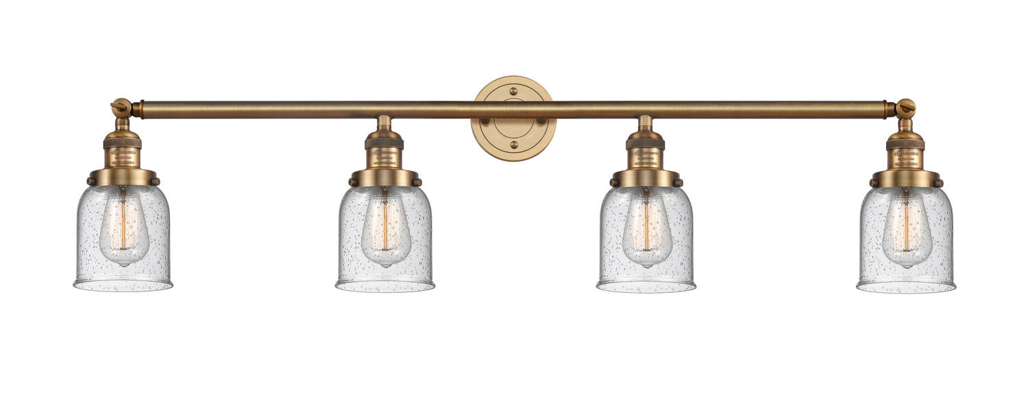 LED Bath Vanity by Innovations - Franklin Restoration Collection, Brushed Brass Finish - 215-BB-G54-LED