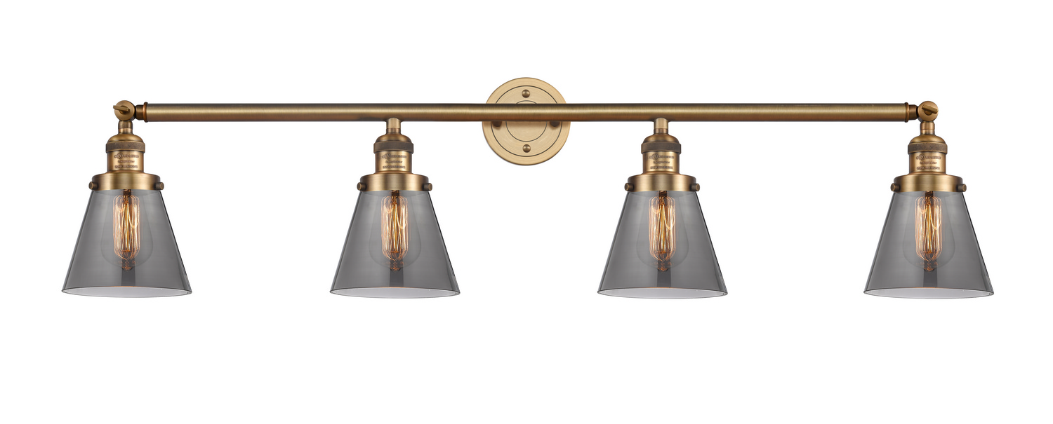 LED Bath Vanity by Innovations - Franklin Restoration Collection, Brushed Brass Finish - 215-BB-G63-LED