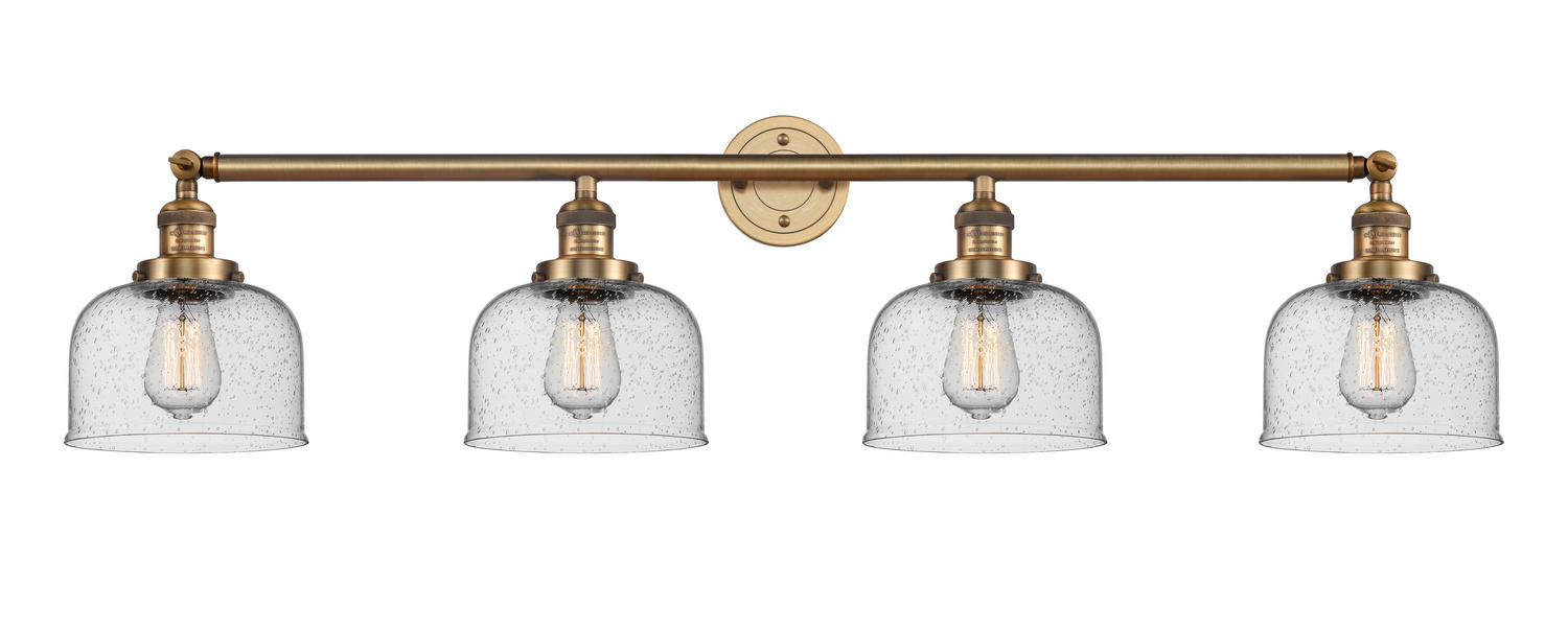 LED Bath Vanity by Innovations - Franklin Restoration Collection, Brushed Brass Finish - 215-BB-G74-LED