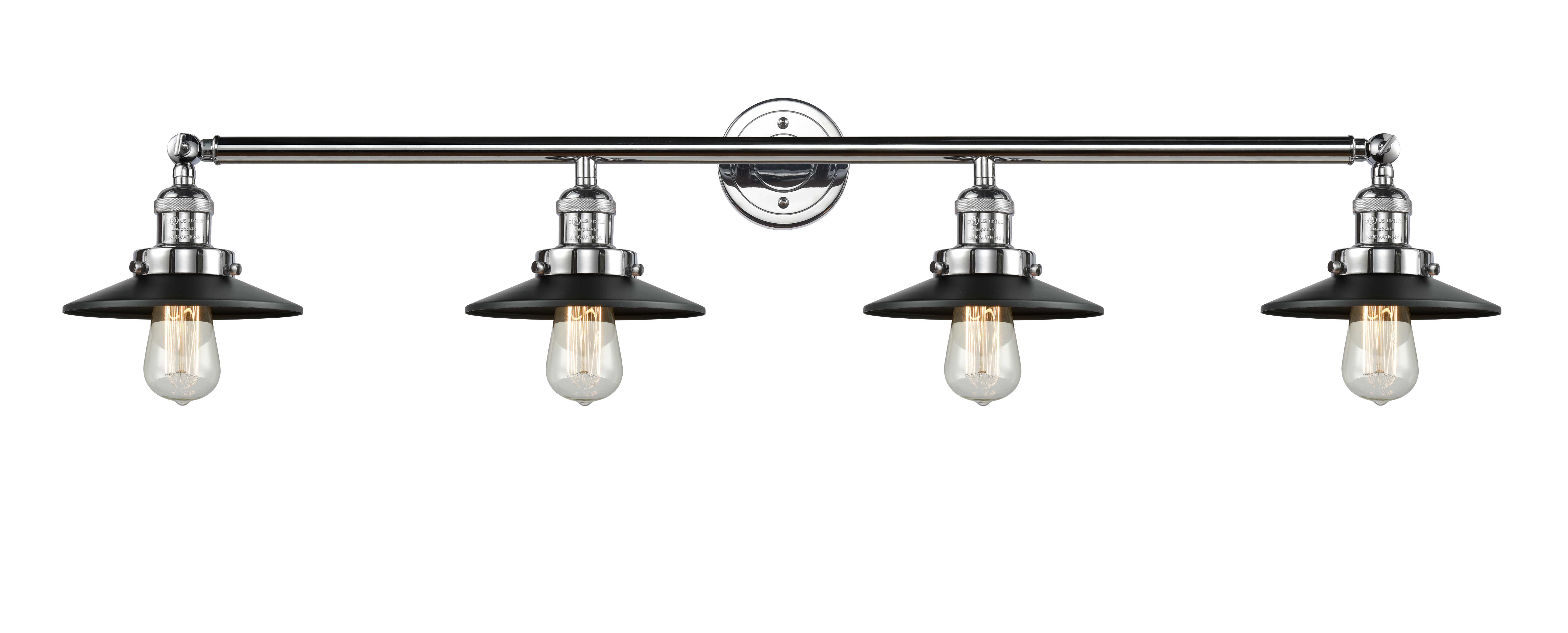 LED Bath Vanity by Innovations - Franklin Restoration Collection, Polished Chrome Finish - 215-PC-M6BK-LED