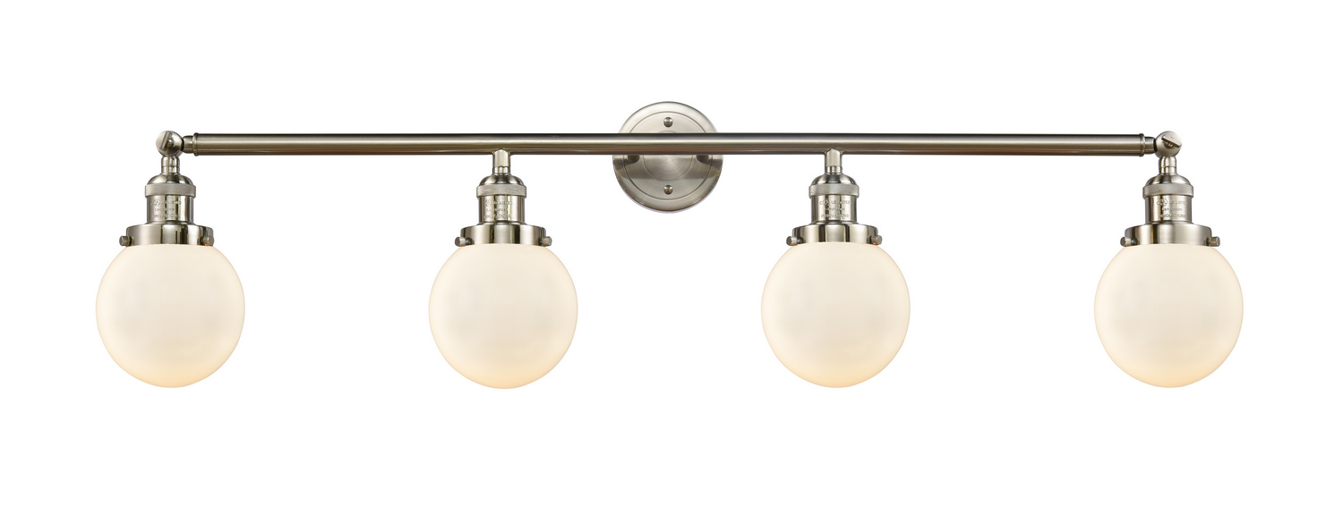 LED Bath Vanity by Innovations - Franklin Restoration Collection, Brushed Satin Nickel Finish - 215-SN-G201-6-LED