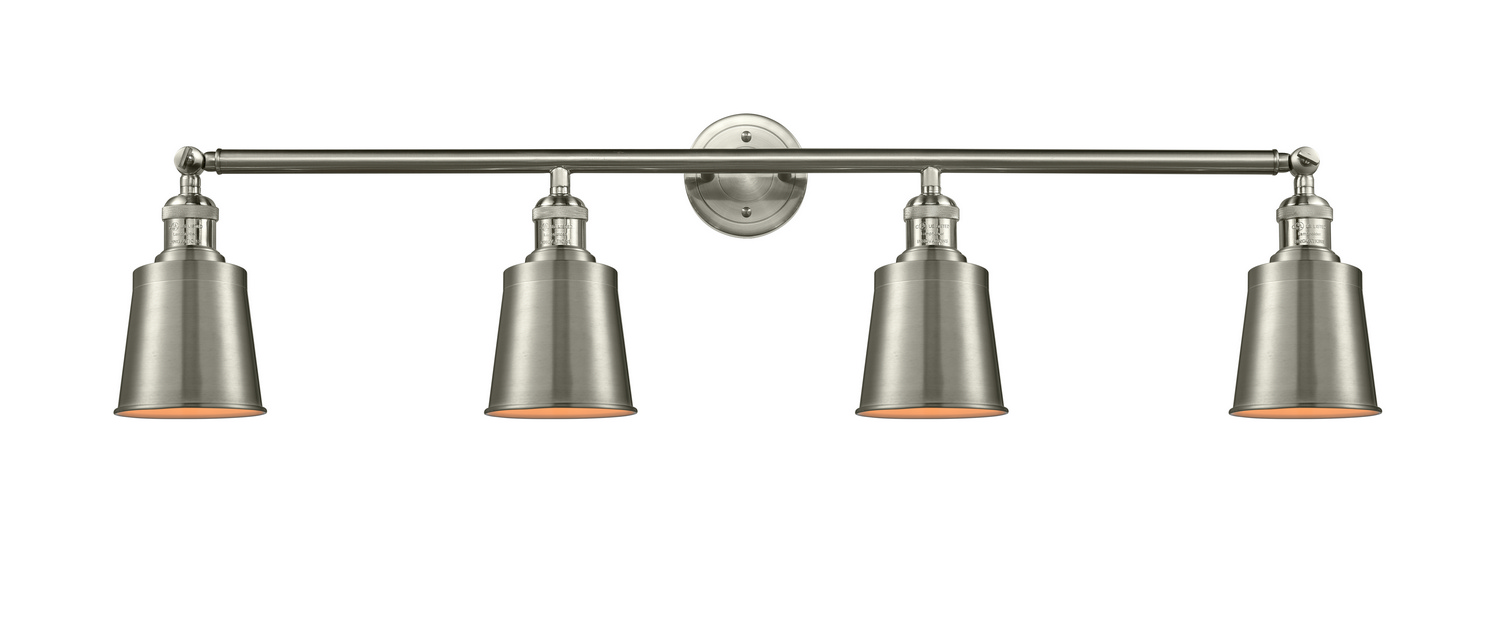 LED Bath Vanity by Innovations - Franklin Restoration Collection, Brushed Satin Nickel Finish - 215-SN-M9-SN-LED