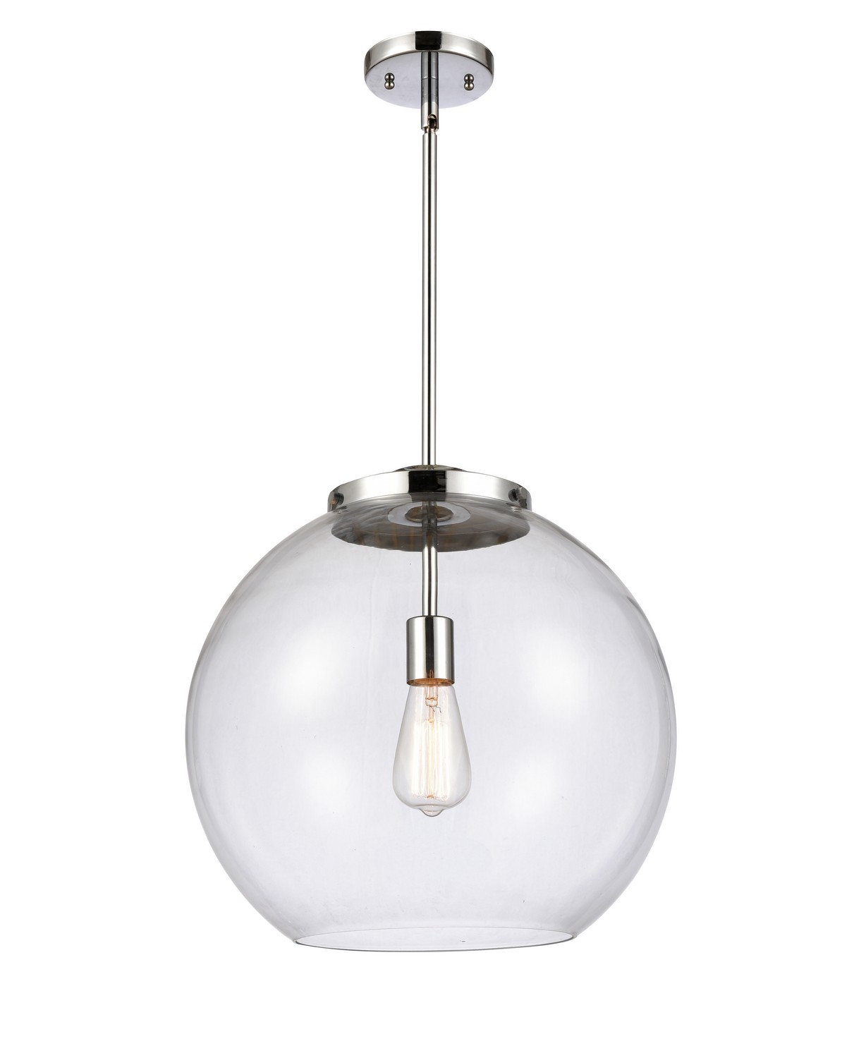 LED Pendant by Innovations - Essex Collection, Polished Chrome Finish - 221-1S-PC-G122-16-LED