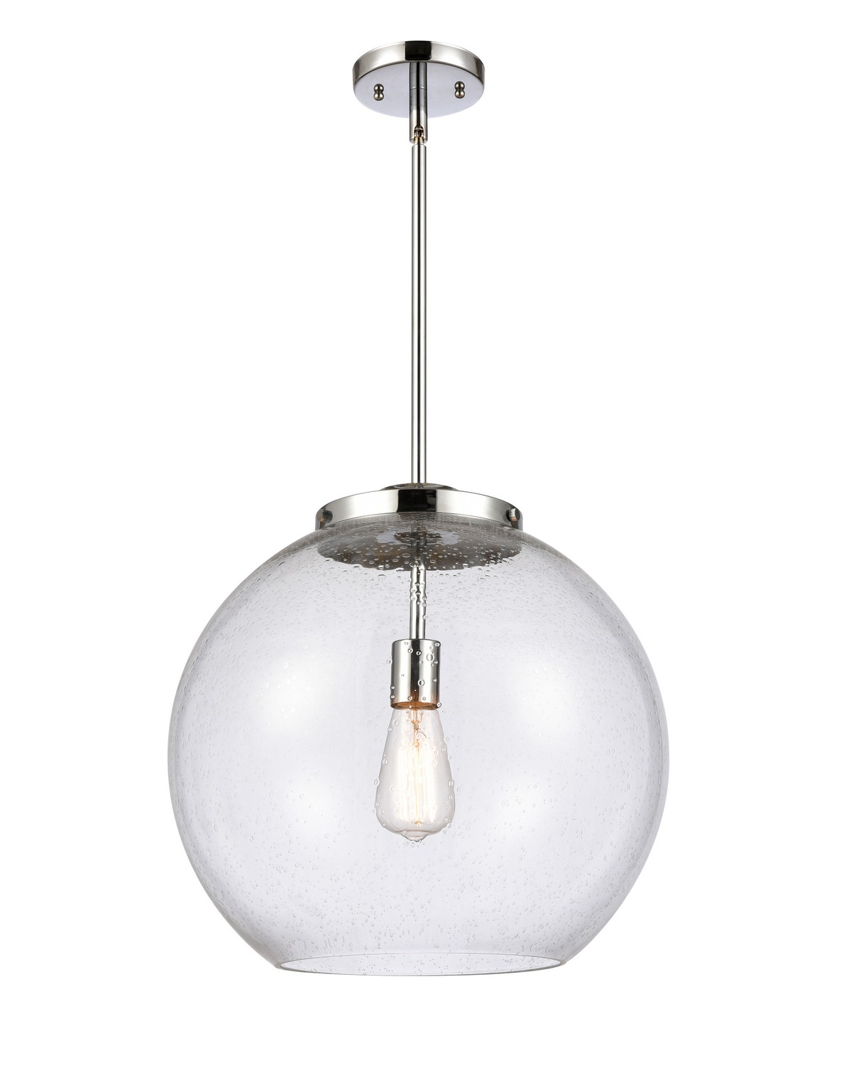 LED Pendant by Innovations - Essex Collection, Polished Chrome Finish - 221-1S-PC-G124-16-LED