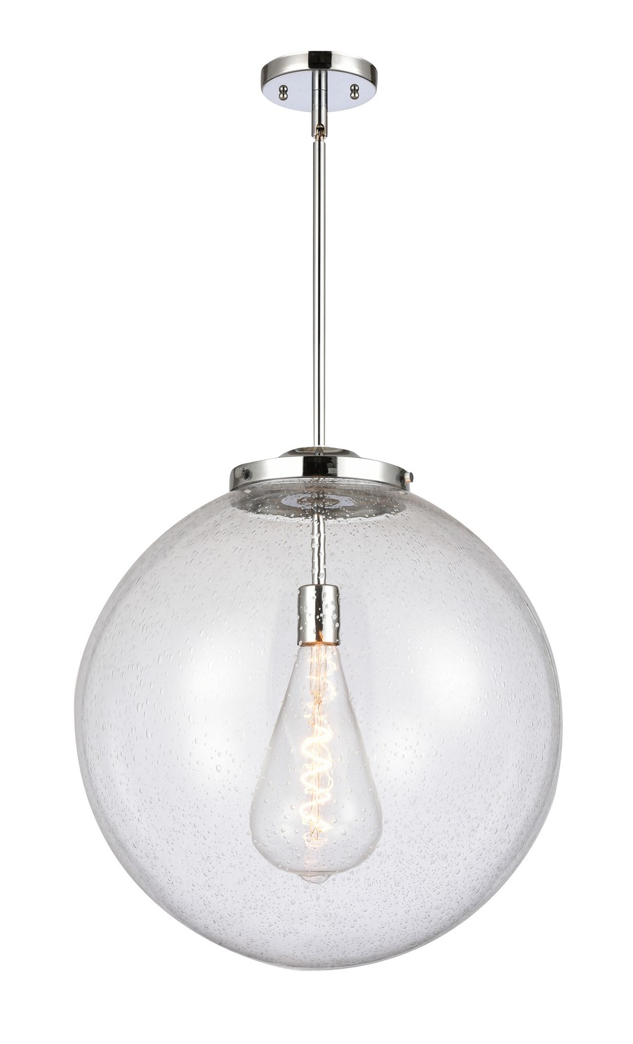 LED Pendant by Innovations - Essex Collection, Polished Chrome Finish - 221-1S-PC-G204-18-LED