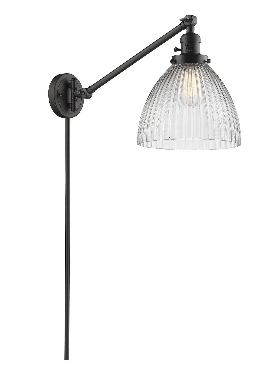 LED Swing Arm by Innovations - Franklin Restoration Collection, Oil Rubbed Bronze Finish - 237-OB-G222-LED