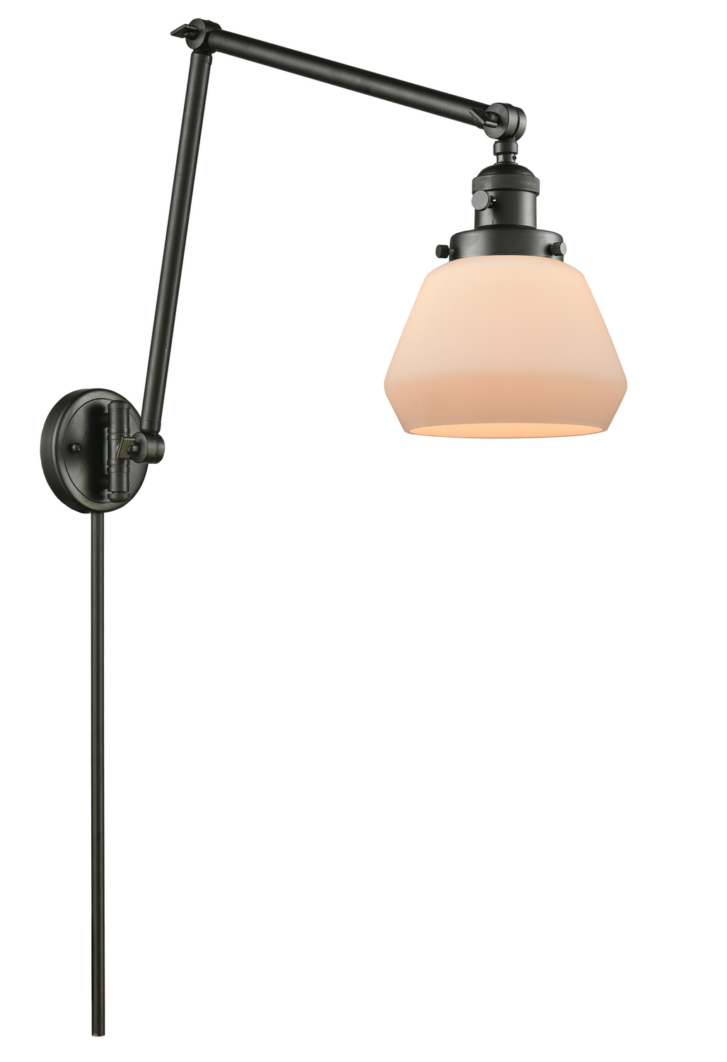 LED Swing Arm by Innovations - Franklin Restoration Collection, Oil Rubbed Bronze Finish - 238-OB-G171-LED