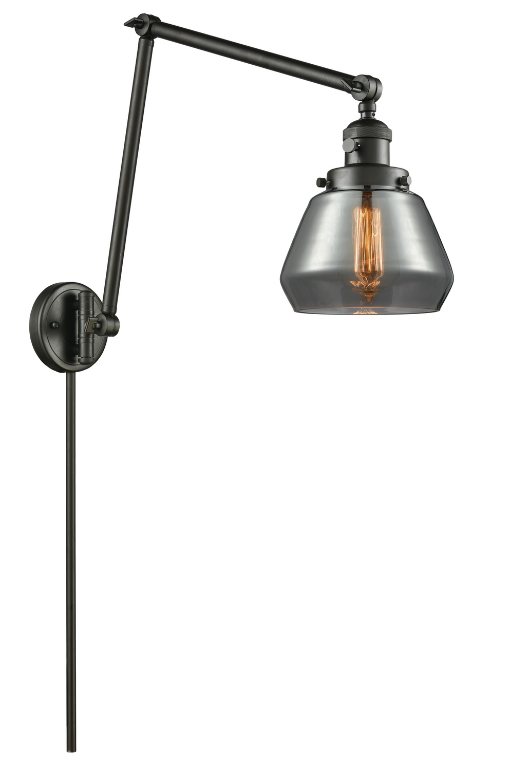 LED Swing Arm by Innovations - Franklin Restoration Collection, Oil Rubbed Bronze Finish - 238-OB-G173-LED
