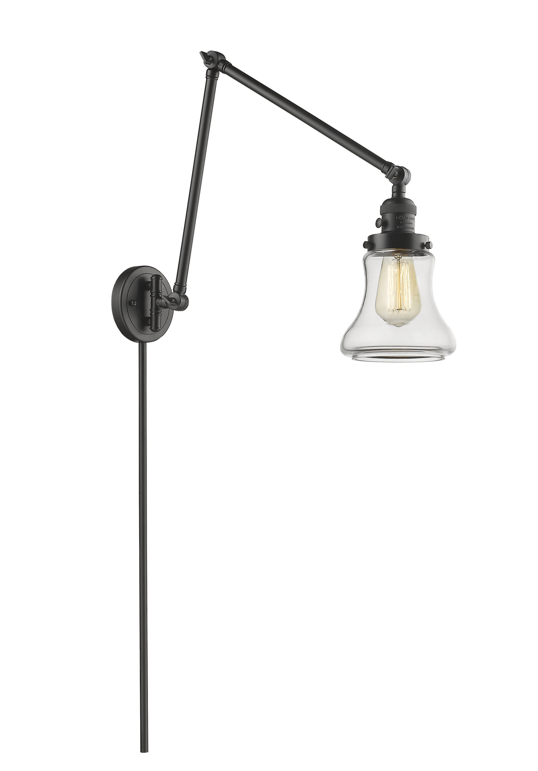 LED Swing Arm by Innovations - Franklin Restoration Collection, Oil Rubbed Bronze Finish - 238-OB-G192-LED