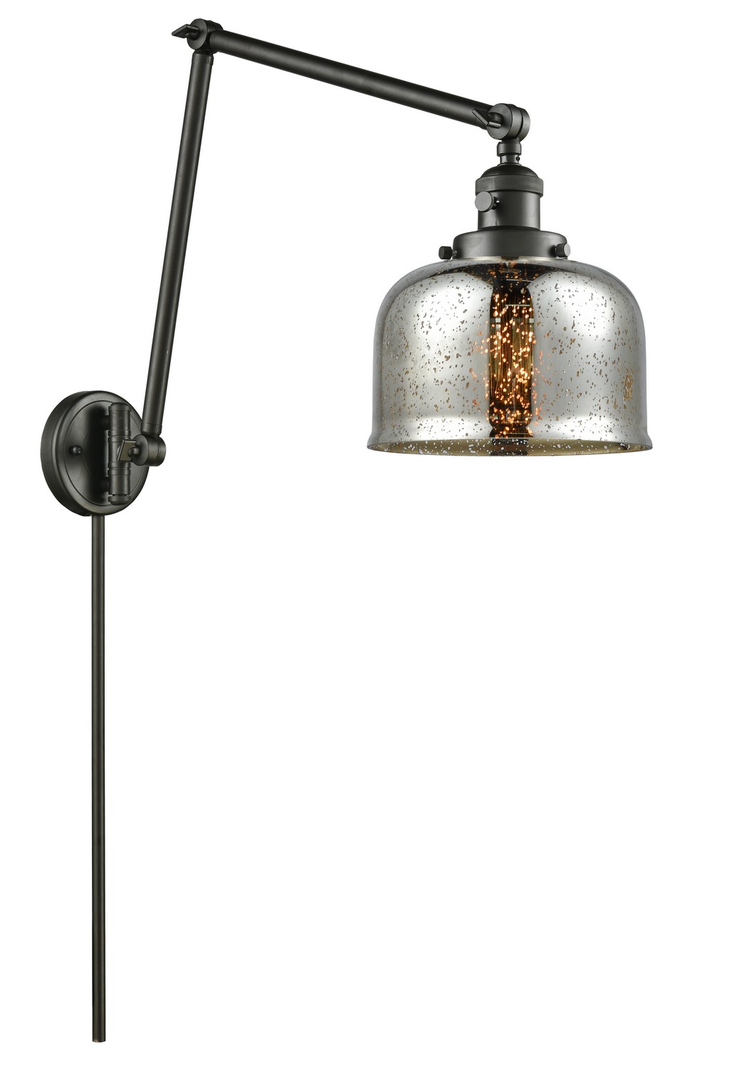 LED Swing Arm by Innovations - Franklin Restoration Collection, Oil Rubbed Bronze Finish - 238-OB-G78-LED