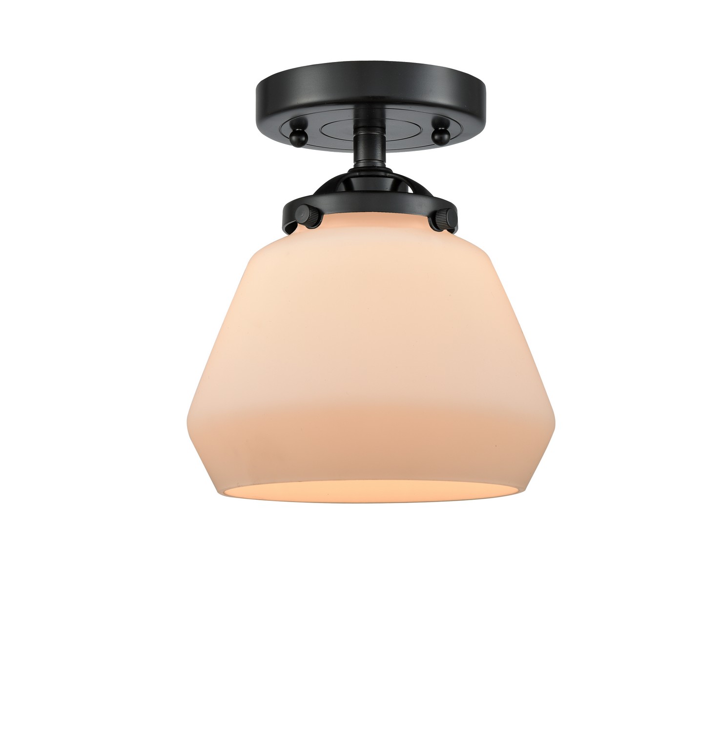 LED Semi-Flush Mount by Innovations - Nouveau Collection, Oil Rubbed Bronze Finish - 284-1C-OB-G171-LED