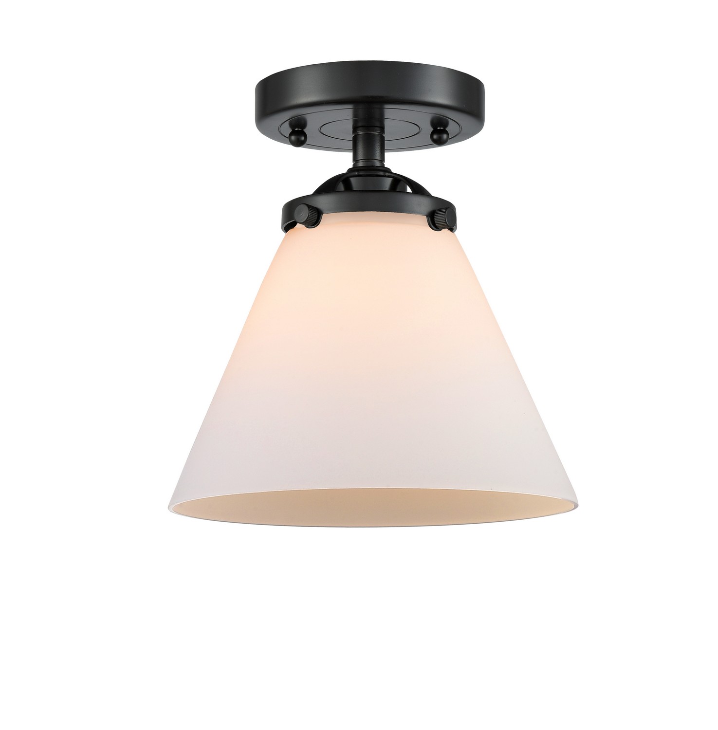 LED Semi-Flush Mount by Innovations - Nouveau Collection, Oil Rubbed Bronze Finish - 284-1C-OB-G41-LED