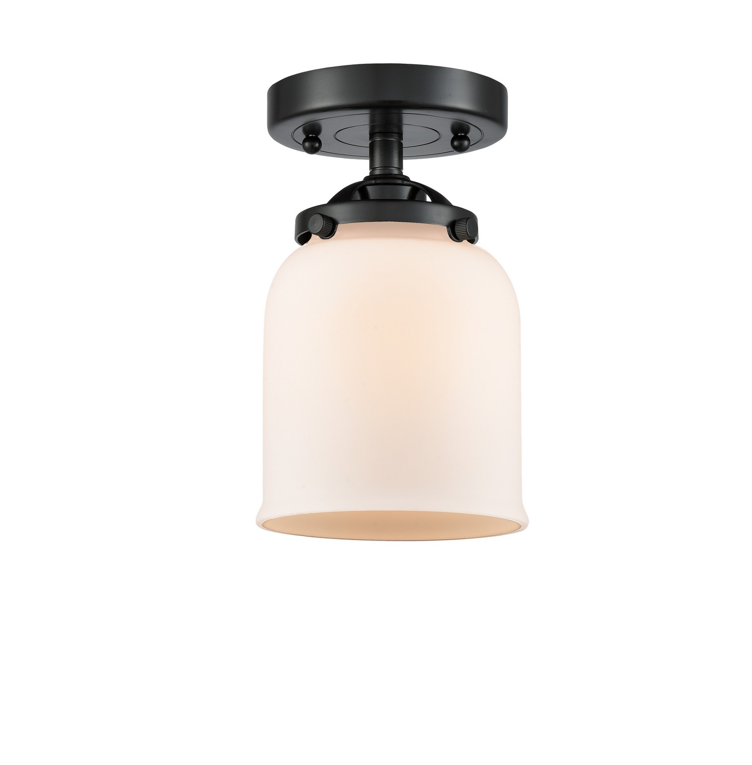 LED Semi-Flush Mount by Innovations - Nouveau Collection, Oil Rubbed Bronze Finish - 284-1C-OB-G51-LED