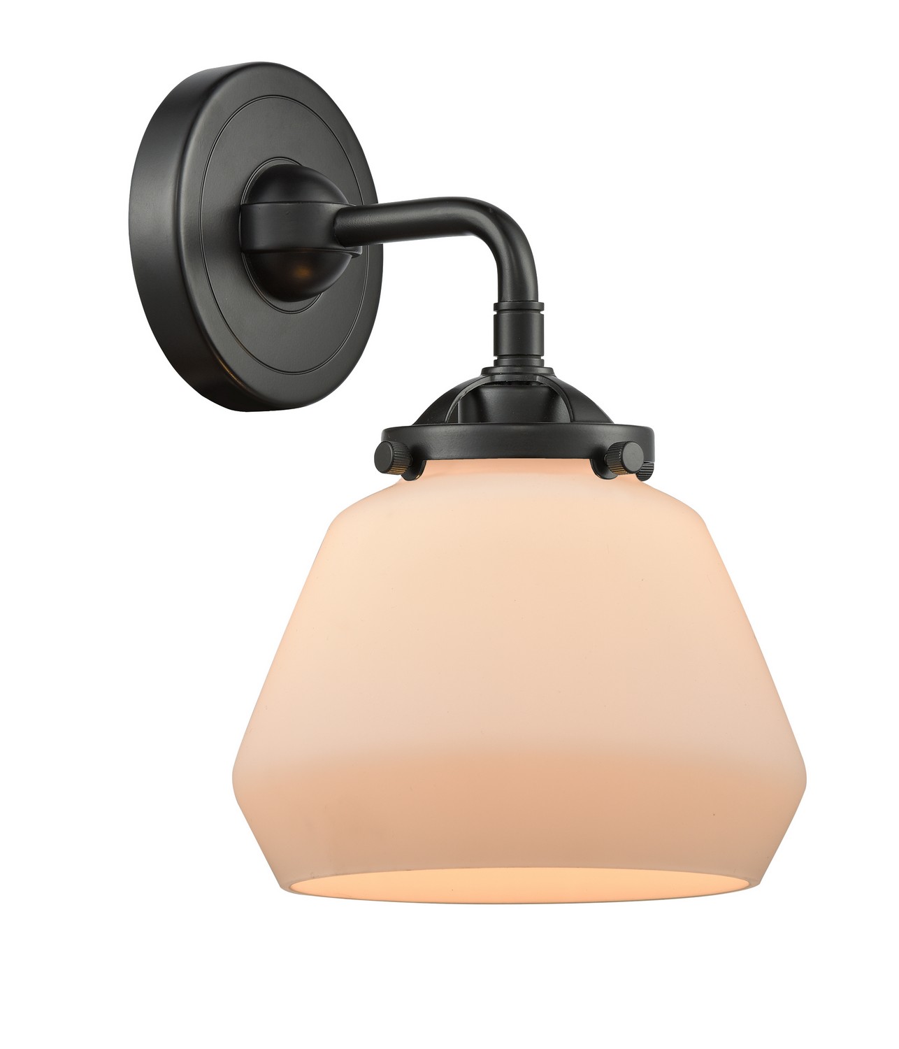 LED Wall Sconce by Innovations - Nouveau Collection, Oil Rubbed Bronze Finish - 284-1W-OB-G171-LED