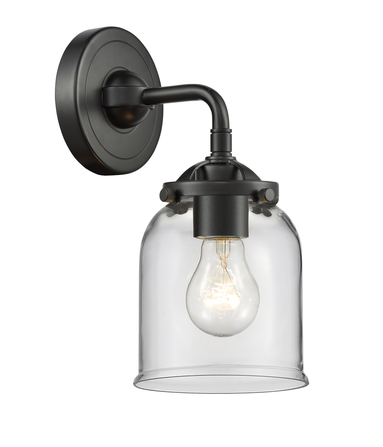 One Light Wall Sconce by Innovations - Nouveau Collection, Oil Rubbed Bronze Finish - 284-1W-OB-G52