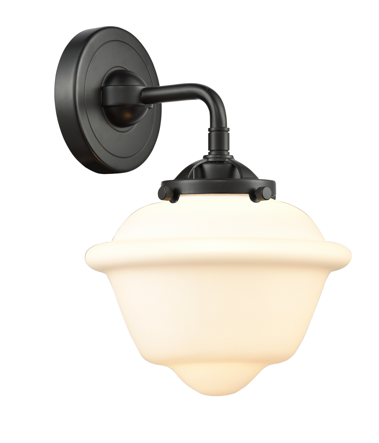 One Light Wall Sconce by Innovations - Nouveau Collection, Oil Rubbed Bronze Finish - 284-1W-OB-G531