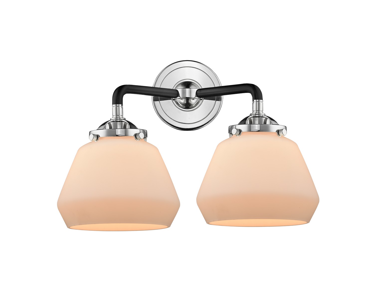 LED Bath Vanity by Innovations - Nouveau Collection, Black Polished Nickel Finish - 284-2W-BPN-G171-LED