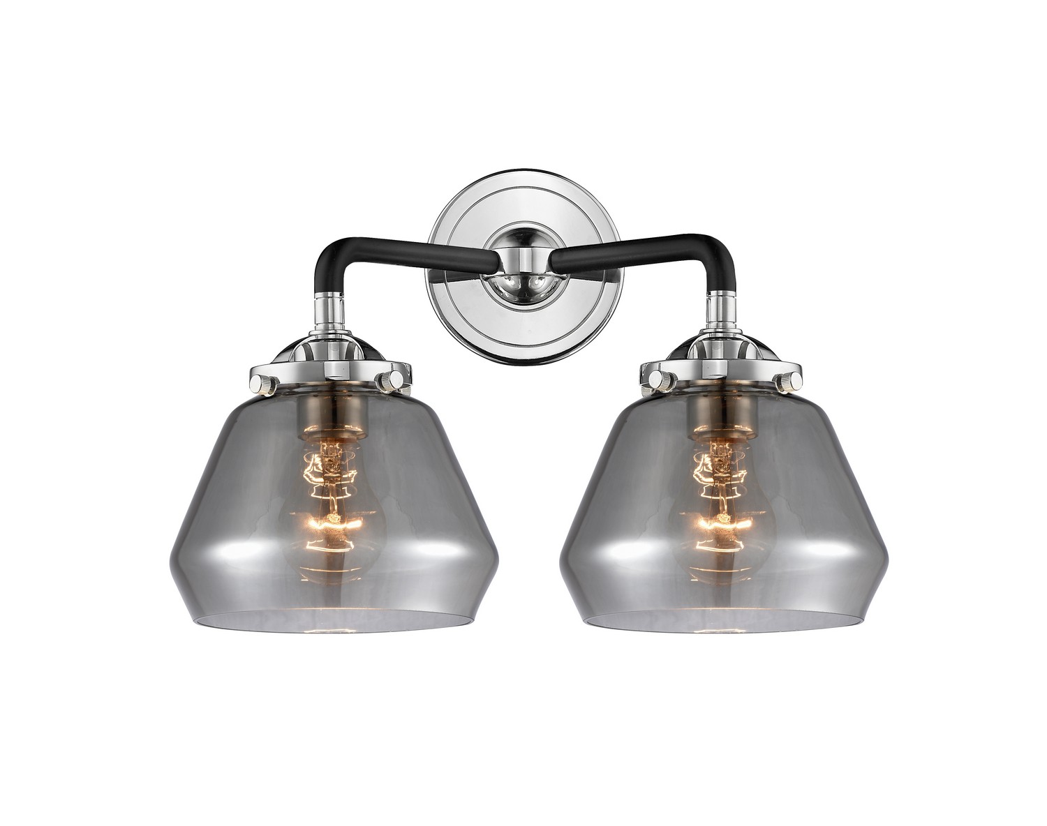 LED Bath Vanity by Innovations - Nouveau Collection, Black Polished Nickel Finish - 284-2W-BPN-G173-LED