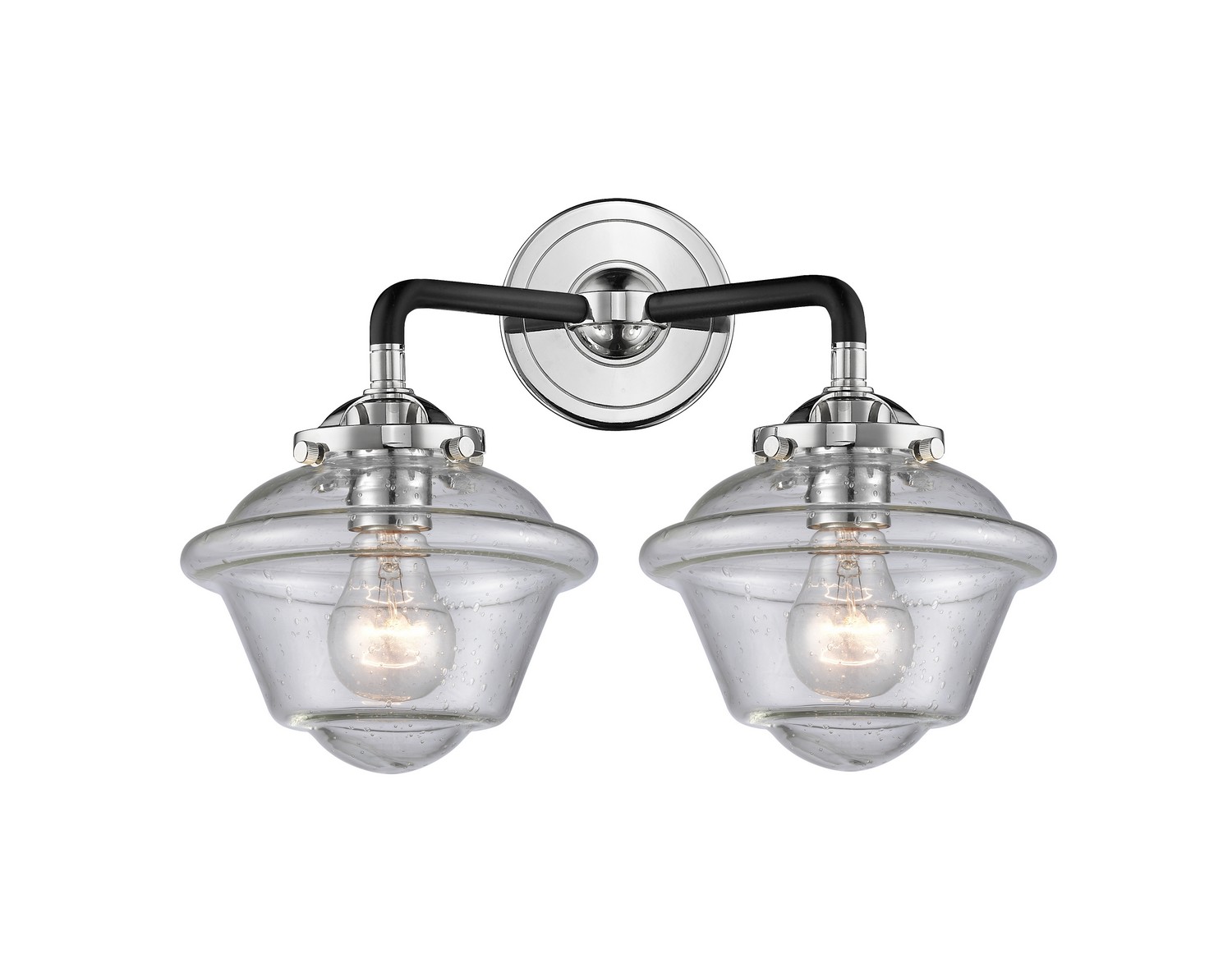 LED Bath Vanity by Innovations - Nouveau Collection, Black Polished Nickel Finish - 284-2W-BPN-G534-LED
