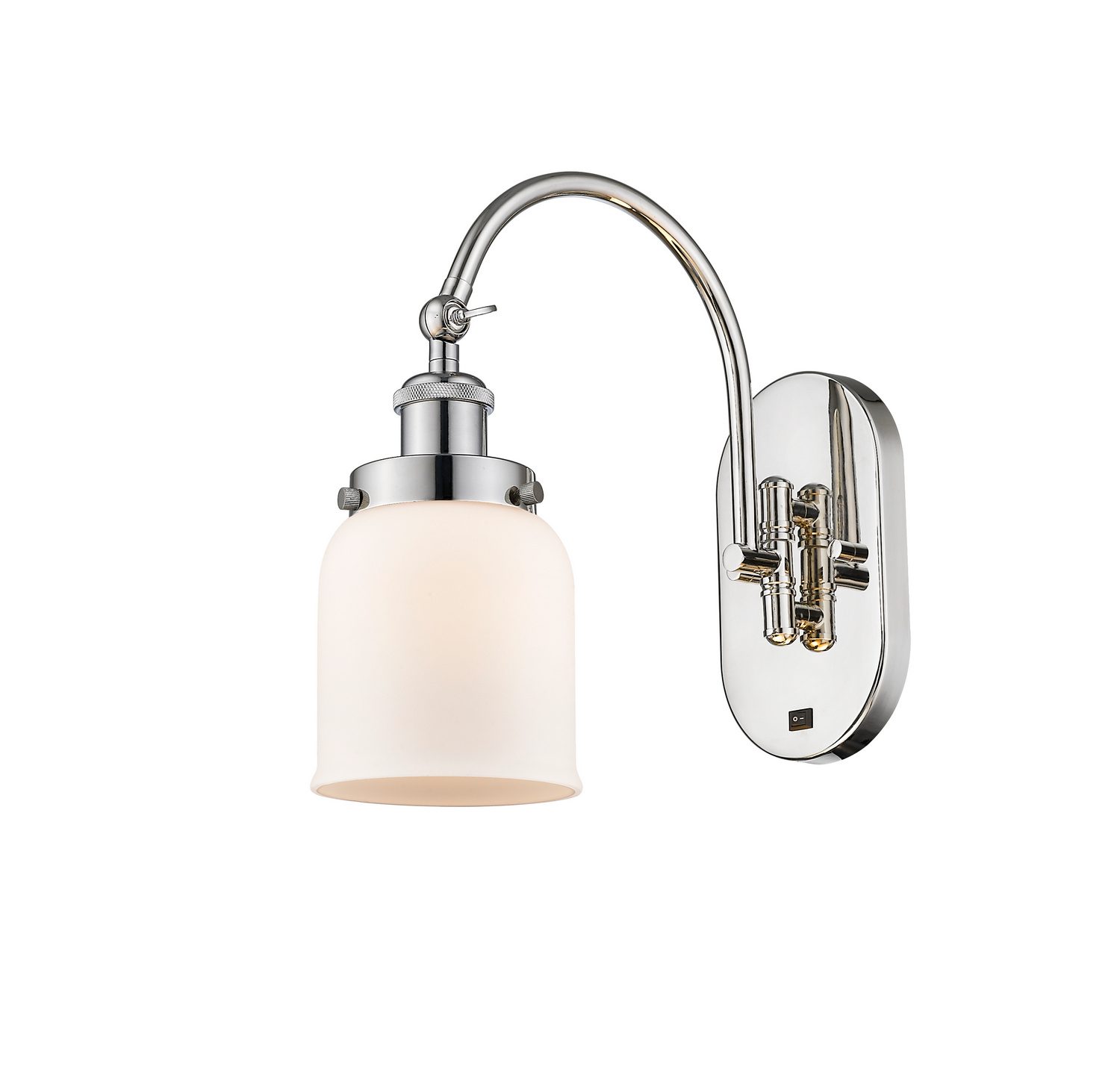 LED Swing Arm by Innovations - Franklin Restoration Collection, Polished Nickel Finish - 918-1W-PN-G51-LED