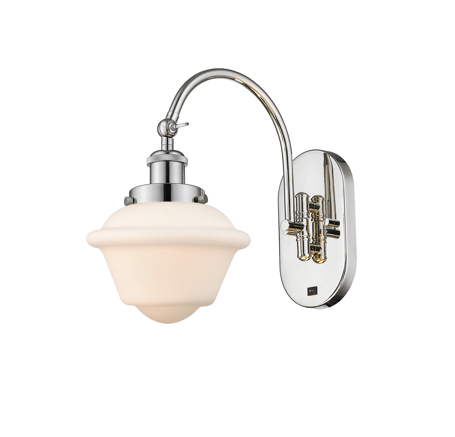 One Light Swing Arm by Innovations - Franklin Restoration Collection, Polished Nickel Finish - 918-1W-PN-G531
