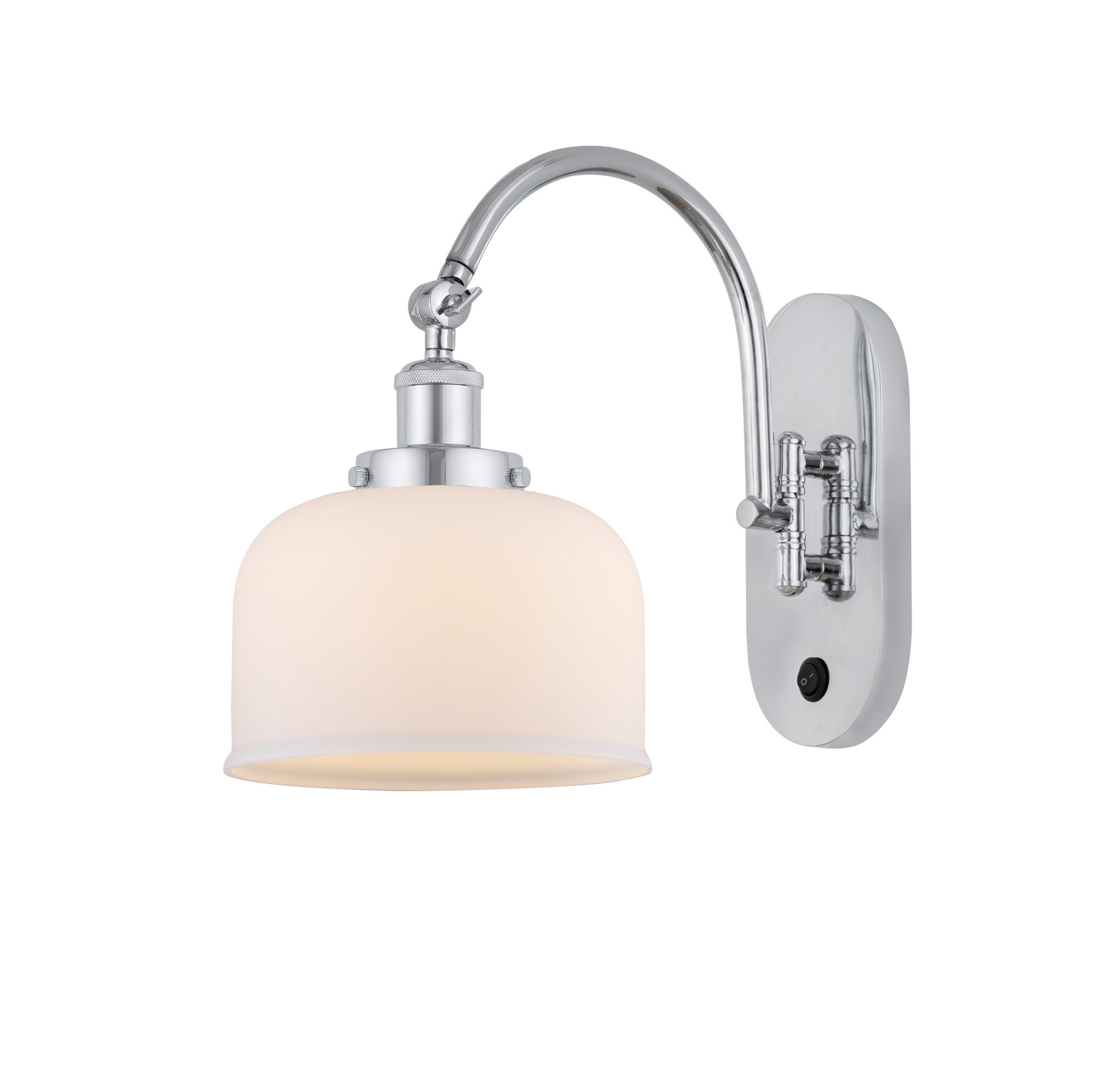 LED Swing Arm by Innovations - Franklin Restoration Collection, Polished Chrome Finish - 918-1W-PC-G71-LED