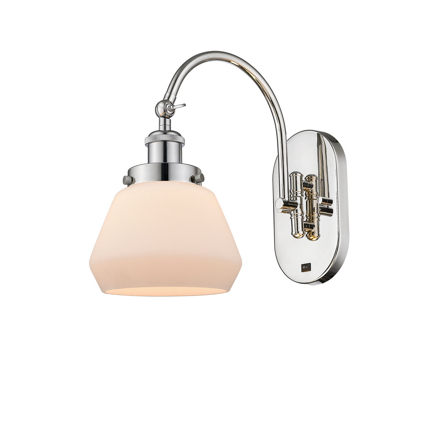 LED Swing Arm by Innovations - Franklin Restoration Collection, Polished Nickel Finish - 918-1W-PN-G171-LED