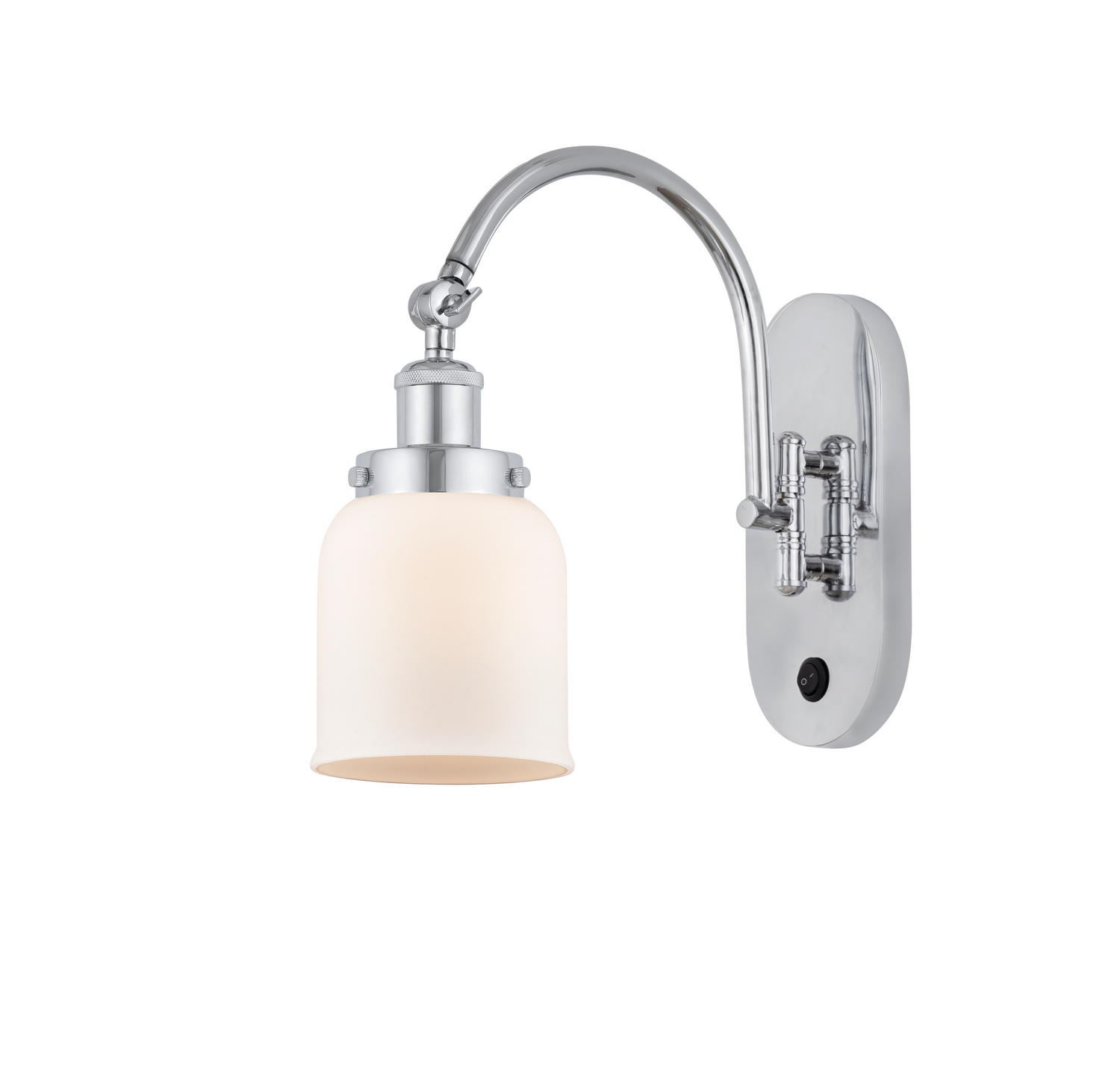One Light Swing Arm by Innovations - Franklin Restoration Collection, Polished Chrome Finish - 918-1W-PC-G51