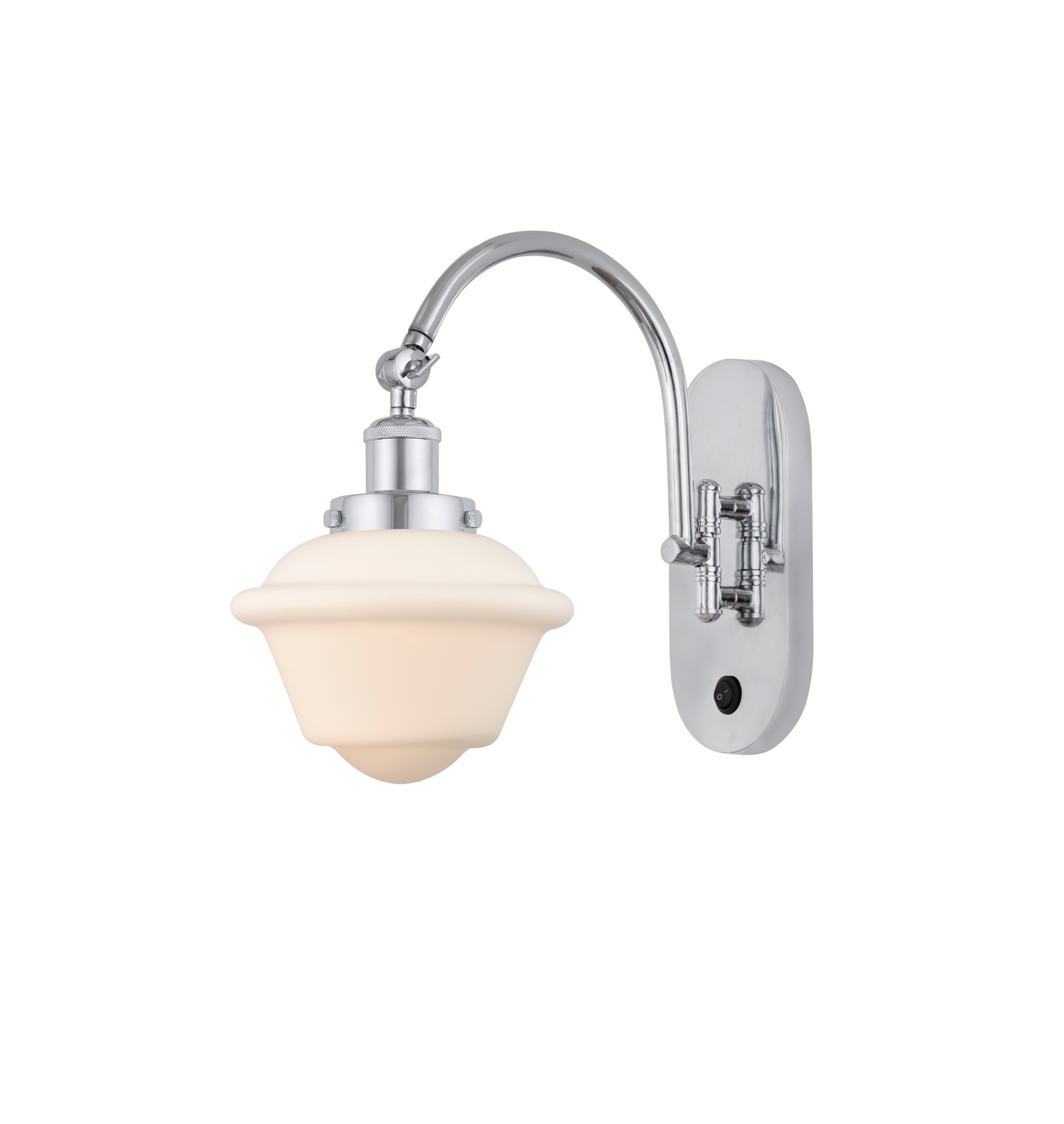 LED Swing Arm by Innovations - Franklin Restoration Collection, Polished Chrome Finish - 918-1W-PC-G531-LED
