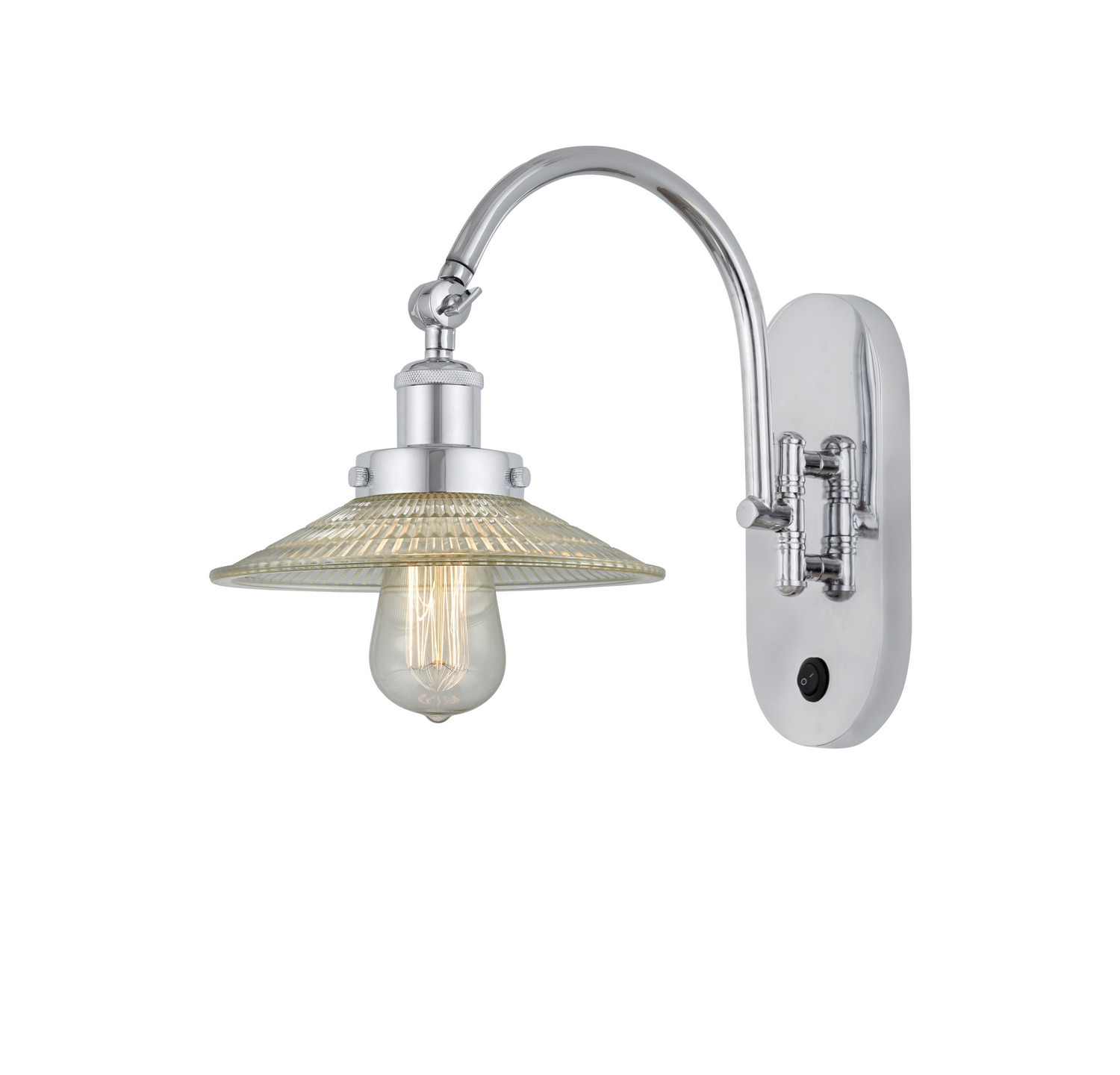 One Light Swing Arm by Innovations - Franklin Restoration Collection, Polished Chrome Finish - 918-1W-PC-G2