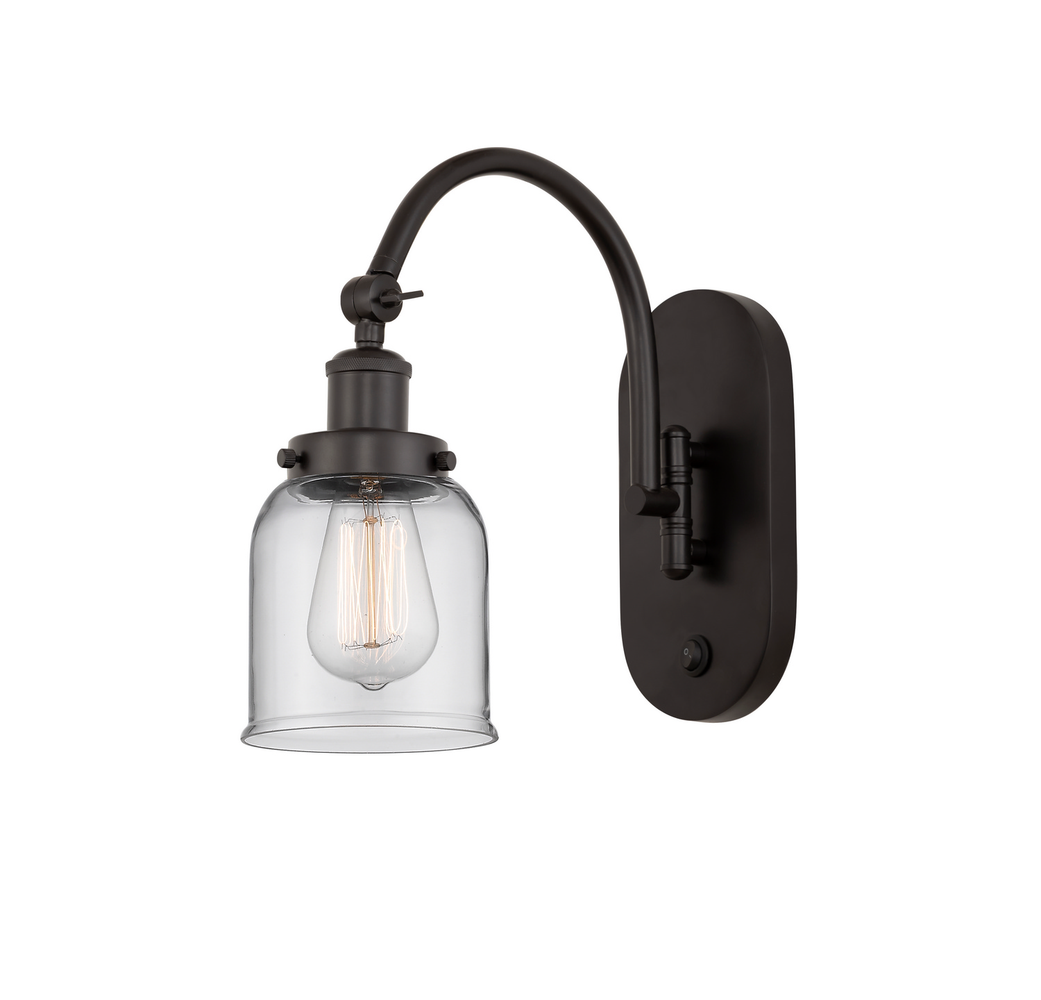 LED Swing Arm by Innovations - Franklin Restoration Collection, Oil Rubbed Bronze Finish - 918-1W-OB-G52-LED